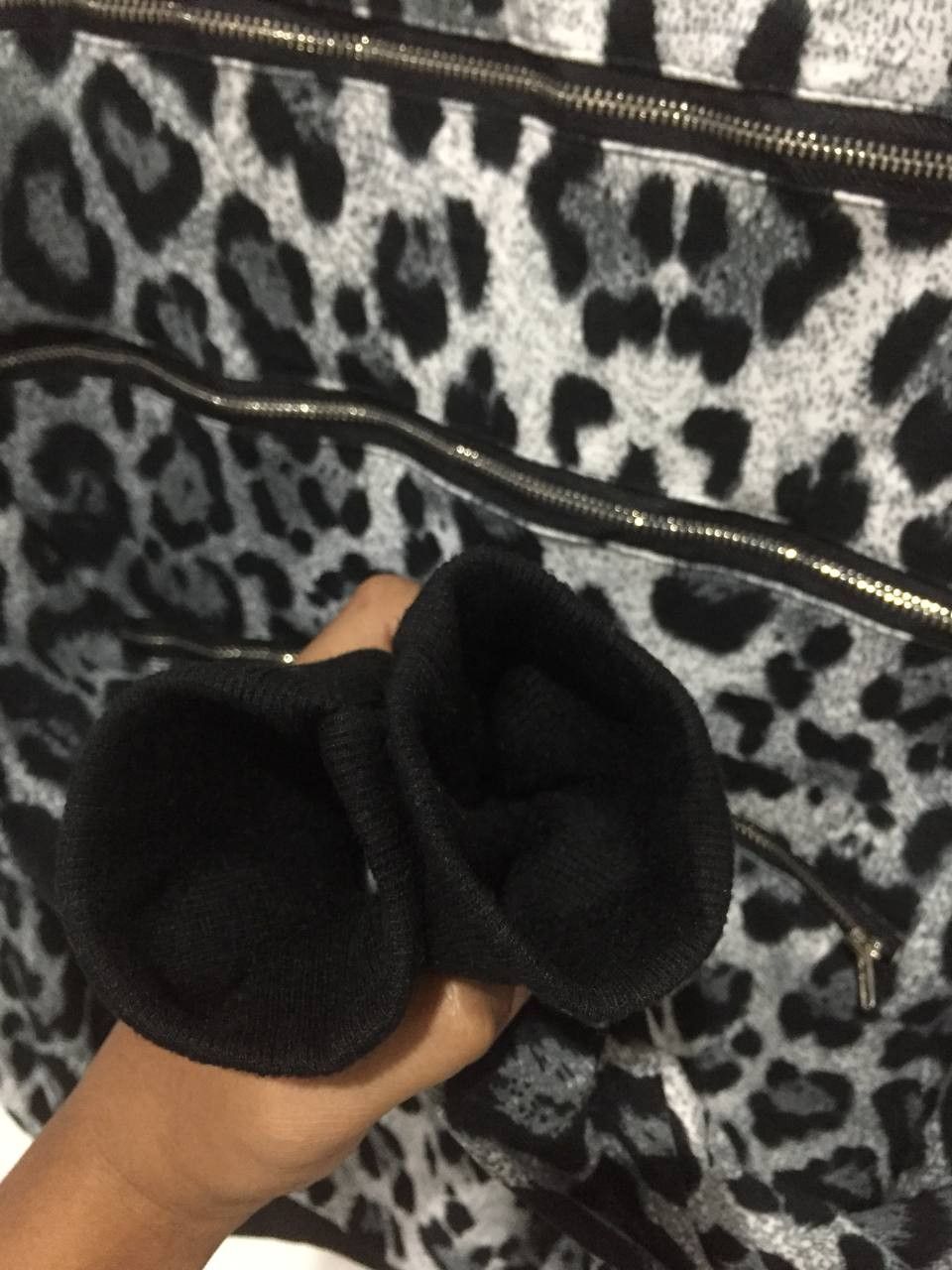 Beauty Beast crazy sick DRUG HONEY BONDAGE PUNK ZIP LEOPARD Size US M / EU 48-50 / 2 - 6 Thumbnail