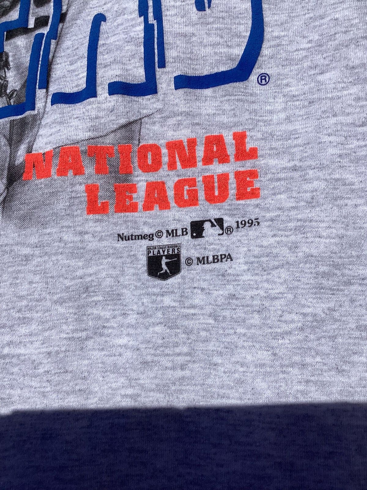 MLB Vtg ‘95 Los Angeles Dodgers, Hideo Nomo #16 MLB nutmeg Tee Size US XL / EU 56 / 4 - 3 Thumbnail