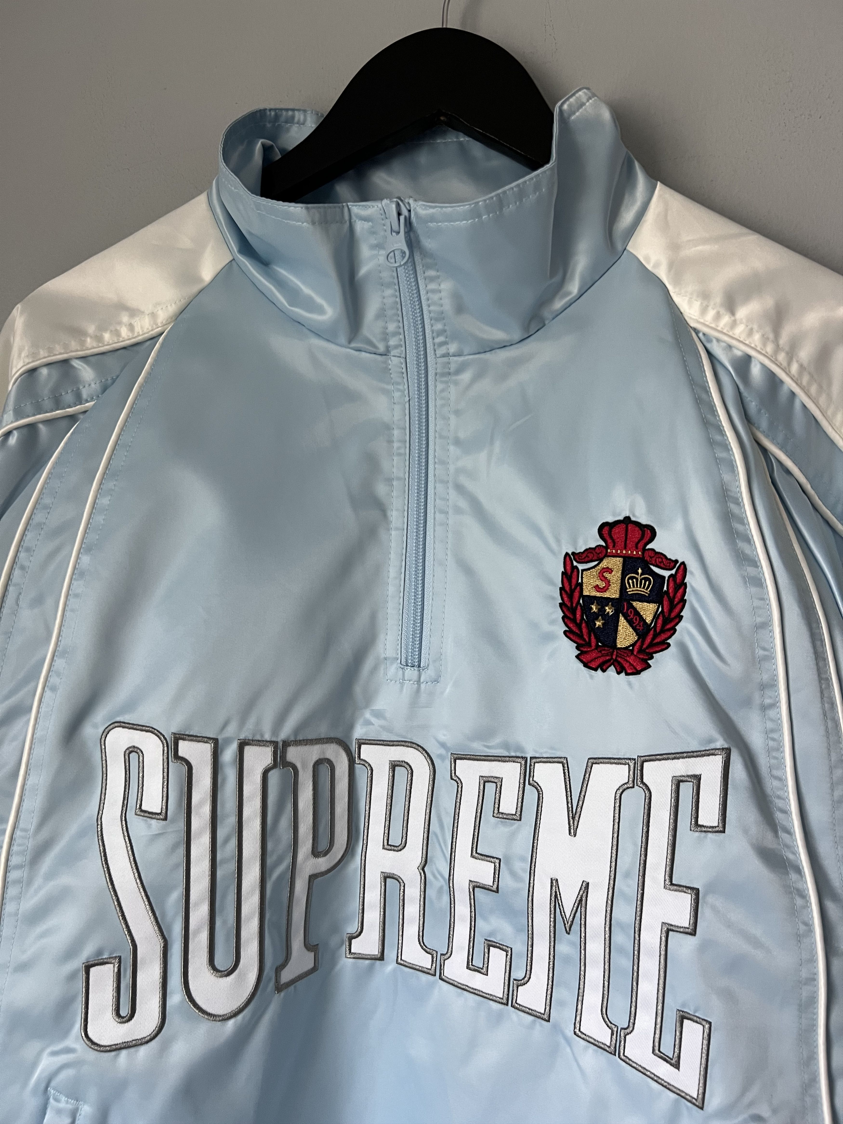 Supreme Supreme Satin Piping Jacket in Light Blue Size US XL / EU 56 / 4 - 2 Thumbnail