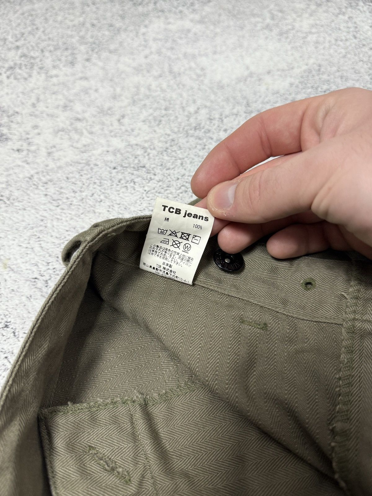 TCB Jeans 🇯🇵 TCB Jeans Japanese Military Cargo Pants Size US 32 / EU 48 - 10 Thumbnail