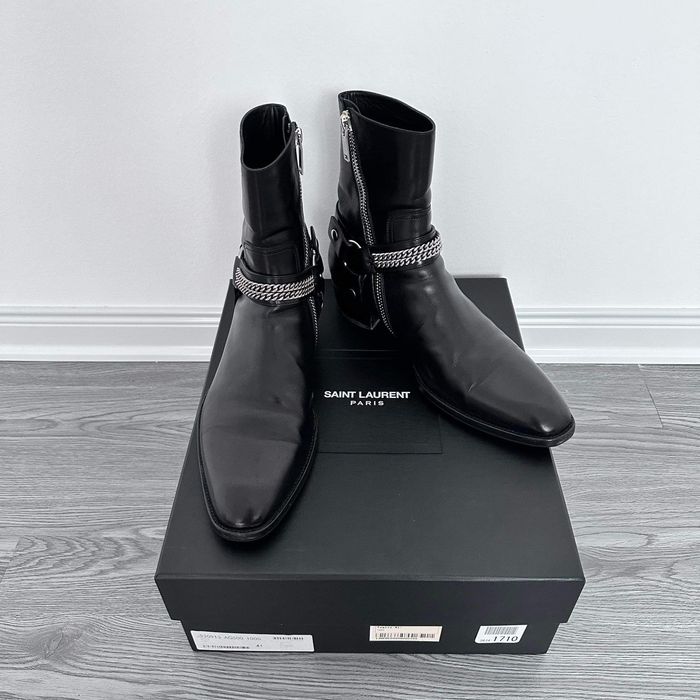 Saint laurent best sale chain wyatt