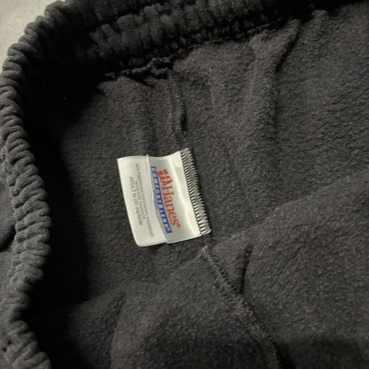 Japanese Brand × Vintage Crazy Vintage 90s Faded Black Skater Essential Sweatpants! Size US 30 / EU 46 - 6 Thumbnail