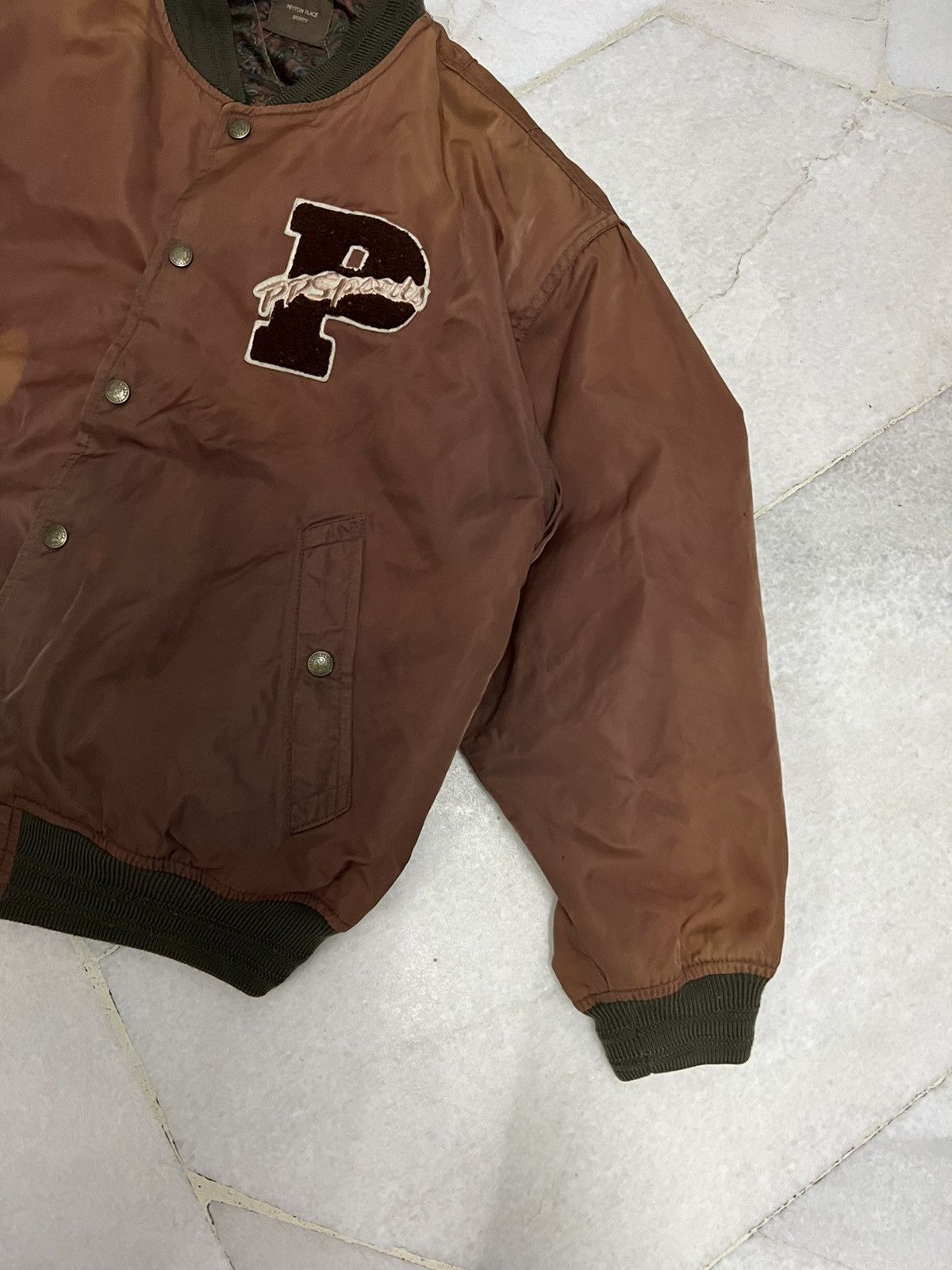 If Six Was Nine × PPFM VINTAGE PEYTON PLACE FOR MEN (PPFM) VARSITY JACKET Size US M / EU 48-50 / 2 - 5 Thumbnail