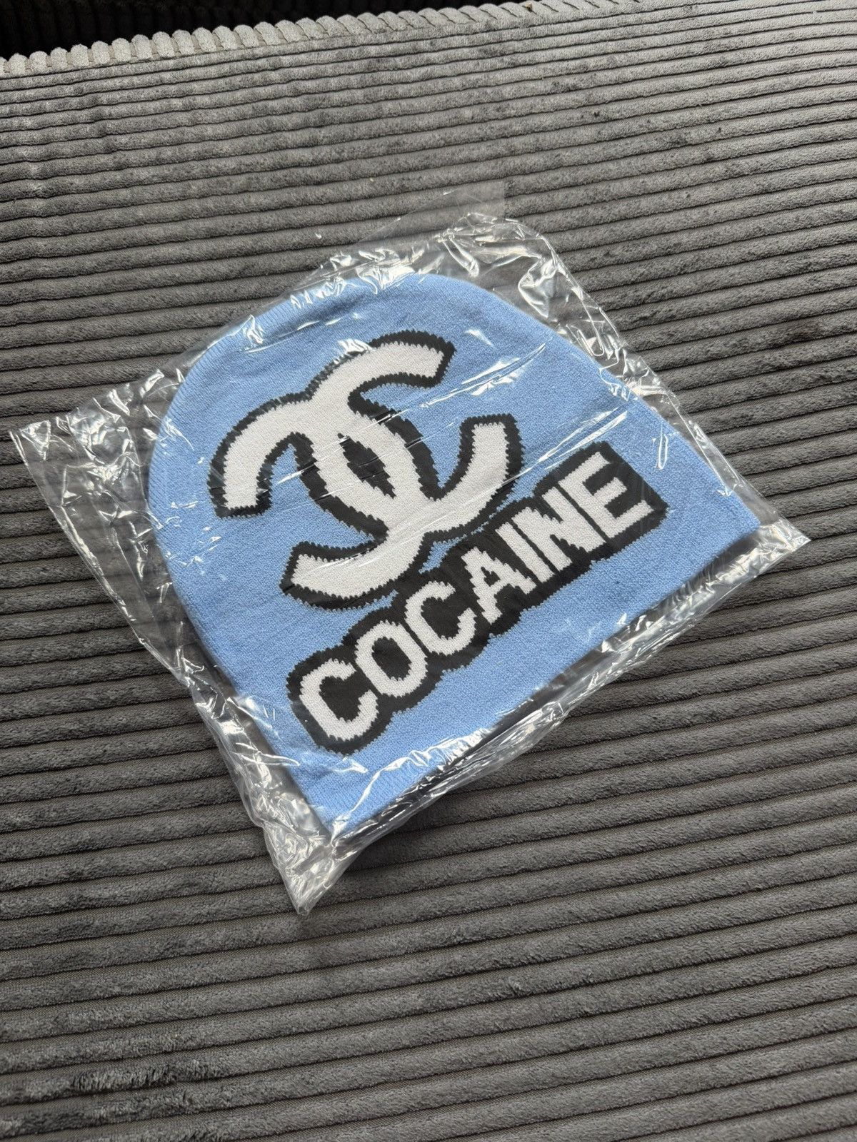 Streetwear Shitbysheff Cocaine Beanie | Grailed