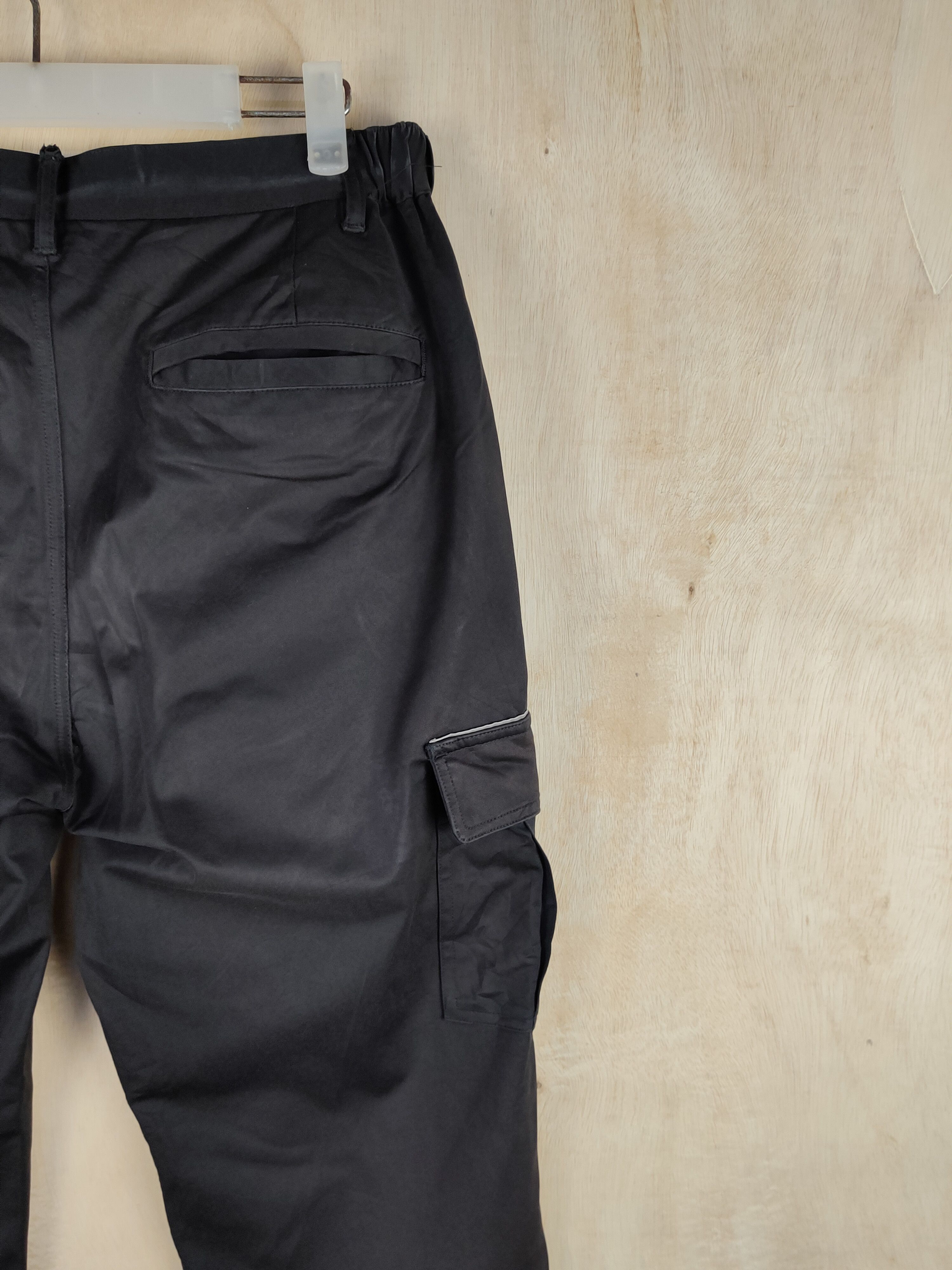 Japanese Brand Japanese Brand Black Faded Multipocket Cargo Pants #S2406 Size US 30 / EU 46 - 11 Thumbnail