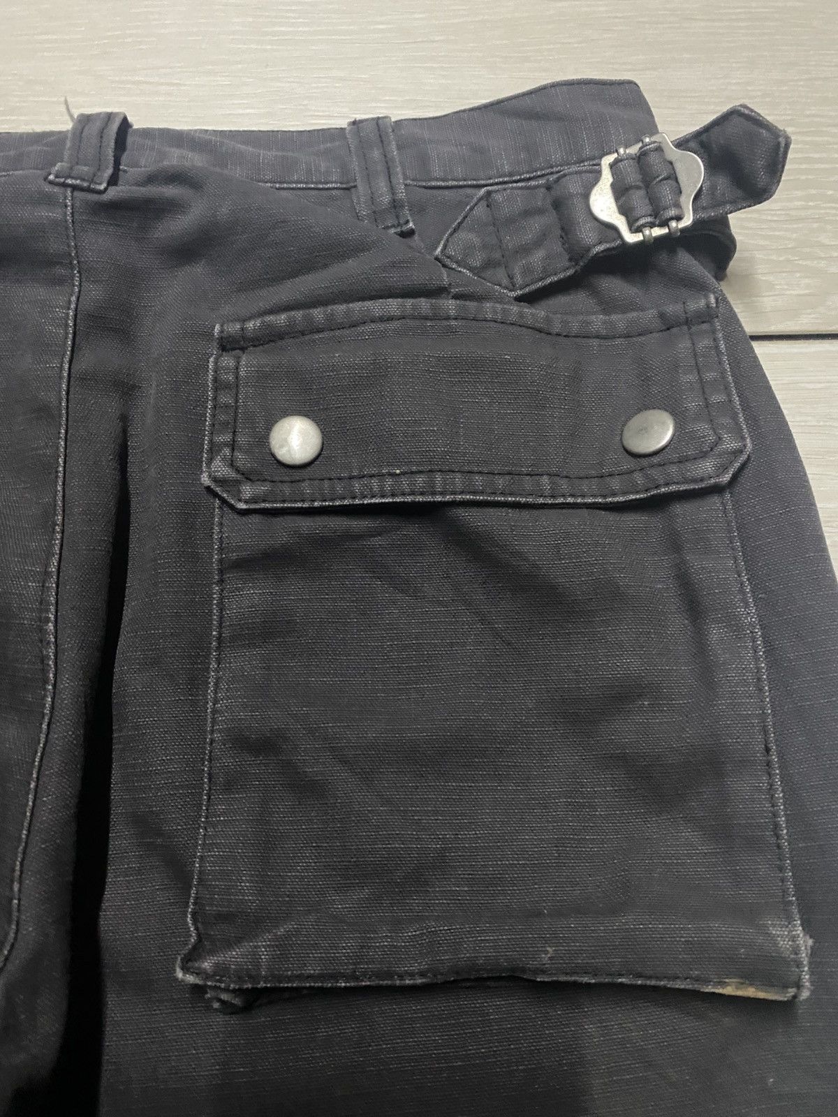 Tultex Vintage Tultex Outdoor Buckle Distressed Denim Enough Baggy Size US 28 / EU 44 - 8 Thumbnail