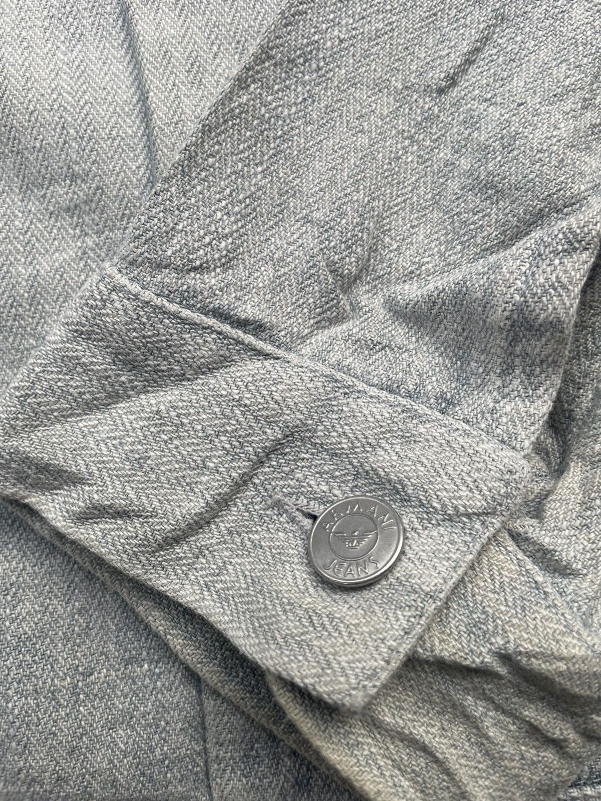 Armani Vintage Armani Jeans Jacket Size US L / EU 52-54 / 3 - 15 Thumbnail