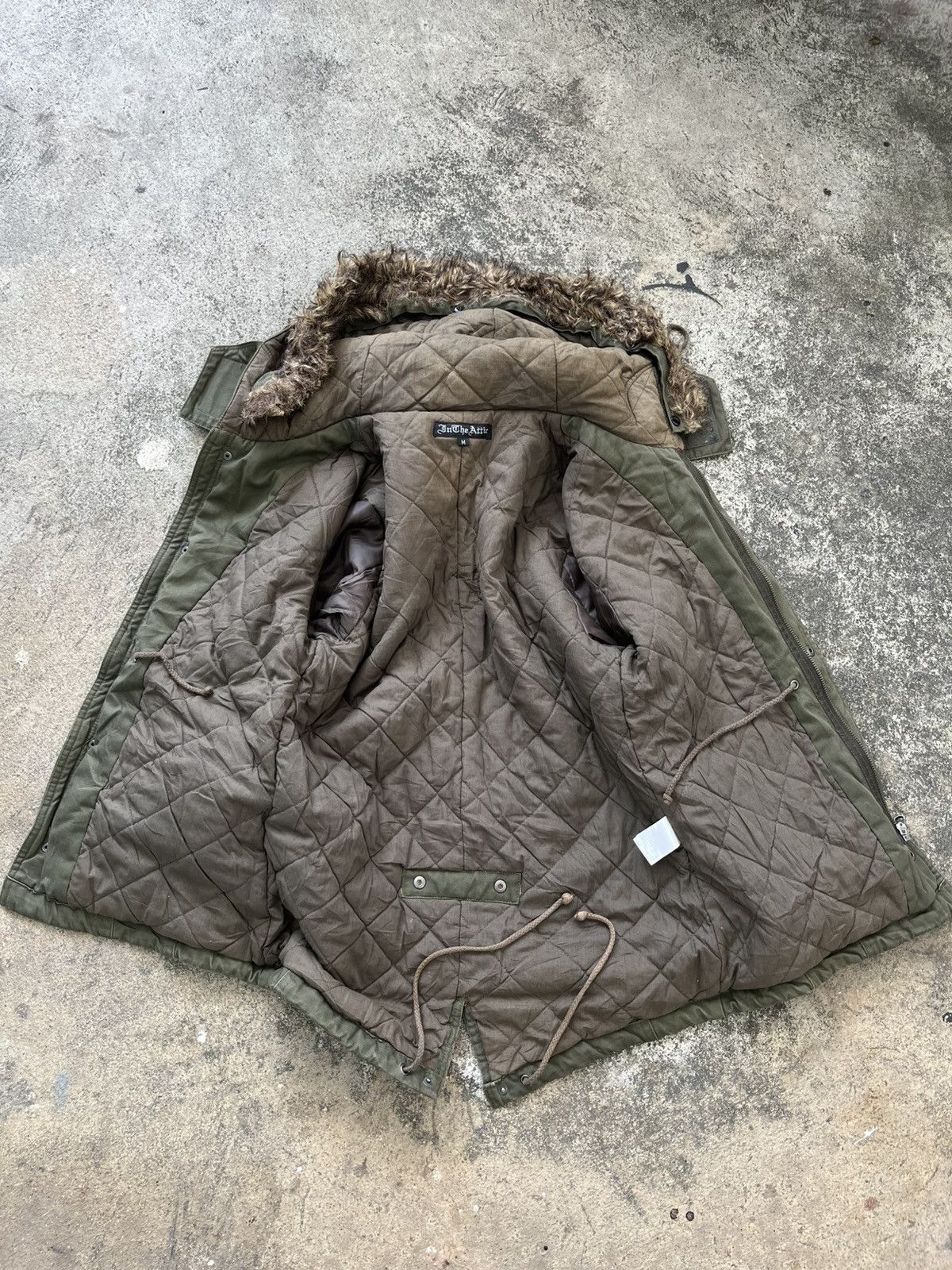In The Attic Vintage In The Attic Seditionaries Fur Hoodie Jacket Size US L / EU 52-54 / 3 - 5 Thumbnail