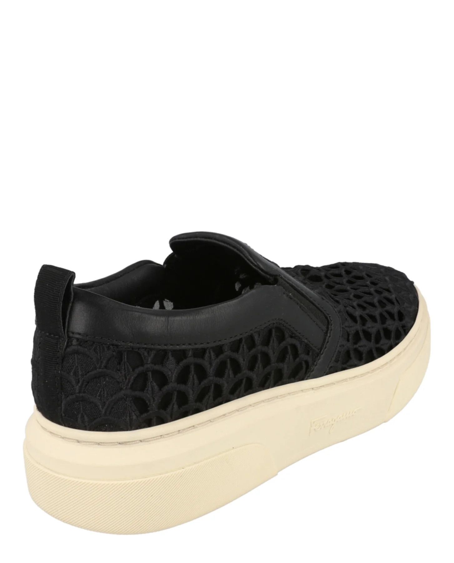 Salvatore Ferragamo o1y0426 Low-Top Sneakers in Black Size US 5.5 / IT 35.5 - 3 Thumbnail