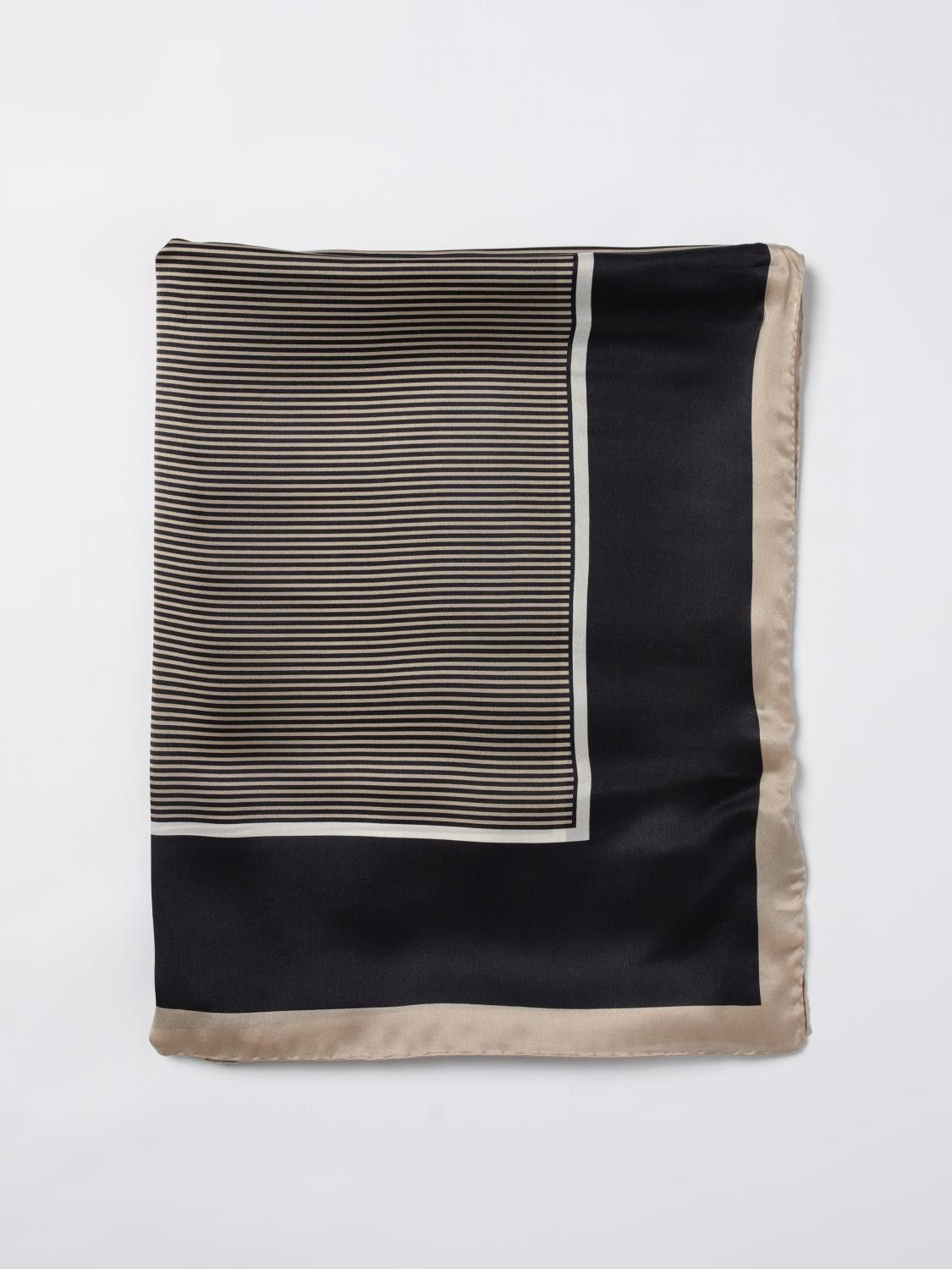 Saint Laurent Paris Saint Laurent Scarf Men Navy Size ONE SIZE - 1 Thumbnail