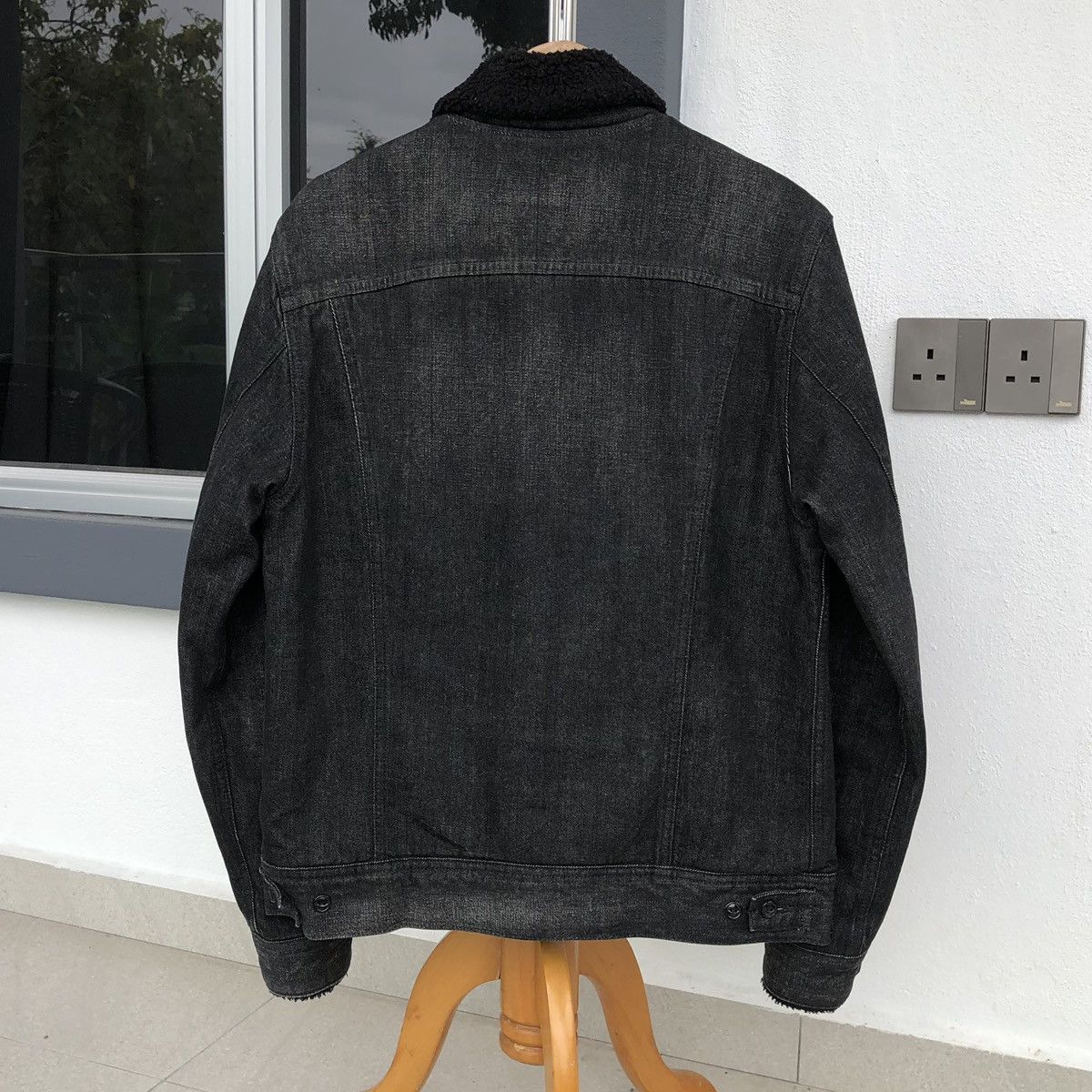 Lee Lee Storm Rider Lined Sherpa Denim Jacket Size US L / EU 52-54 / 3 - 13 Thumbnail