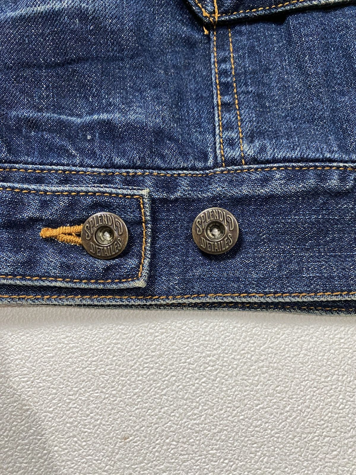 Japanese Brand Field Denim Jacket Selvedge LOST DESSAU Made in Japan Size US M / EU 48-50 / 2 - 15 Thumbnail