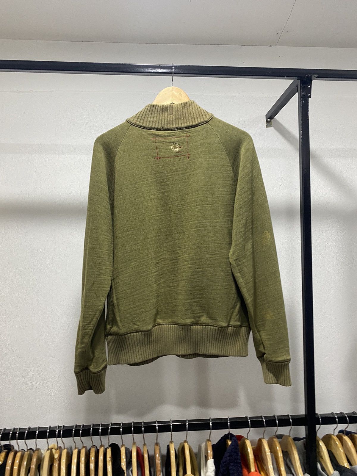 Designer × Japanese Brand Sick☠️ Etienne Ozeki Knit Sweater Velvet Print 90s LGB Size US M / EU 48-50 / 2 - 7 Thumbnail