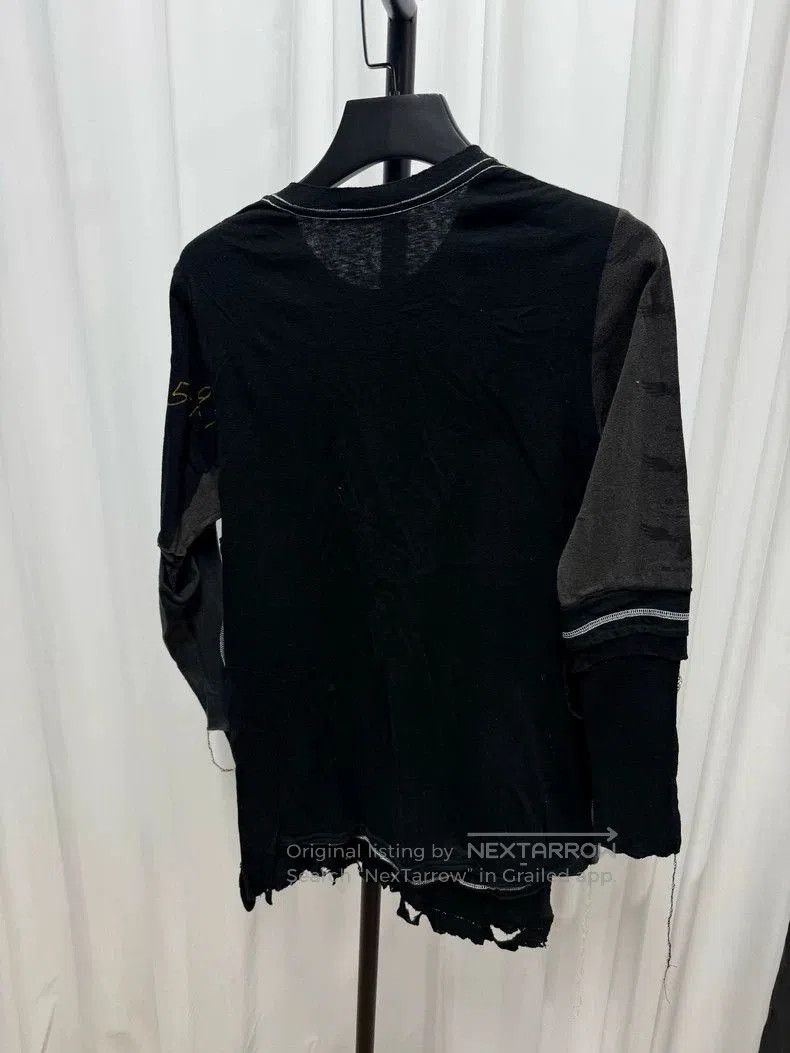 Undercover UNDERCOVER Deconstructed Long Sleeve Top. Size US S / EU 44-46 / 1 - 7 Thumbnail