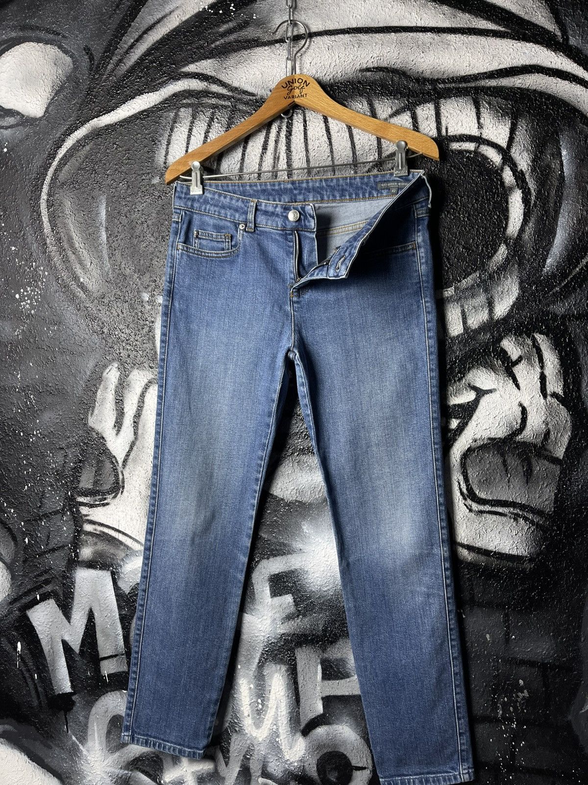Alexander McQueen Alexander McQueen Blue Slim Jeans Women’s Size 42 Size 28" / US 6 / IT 42 - 1 Thumbnail