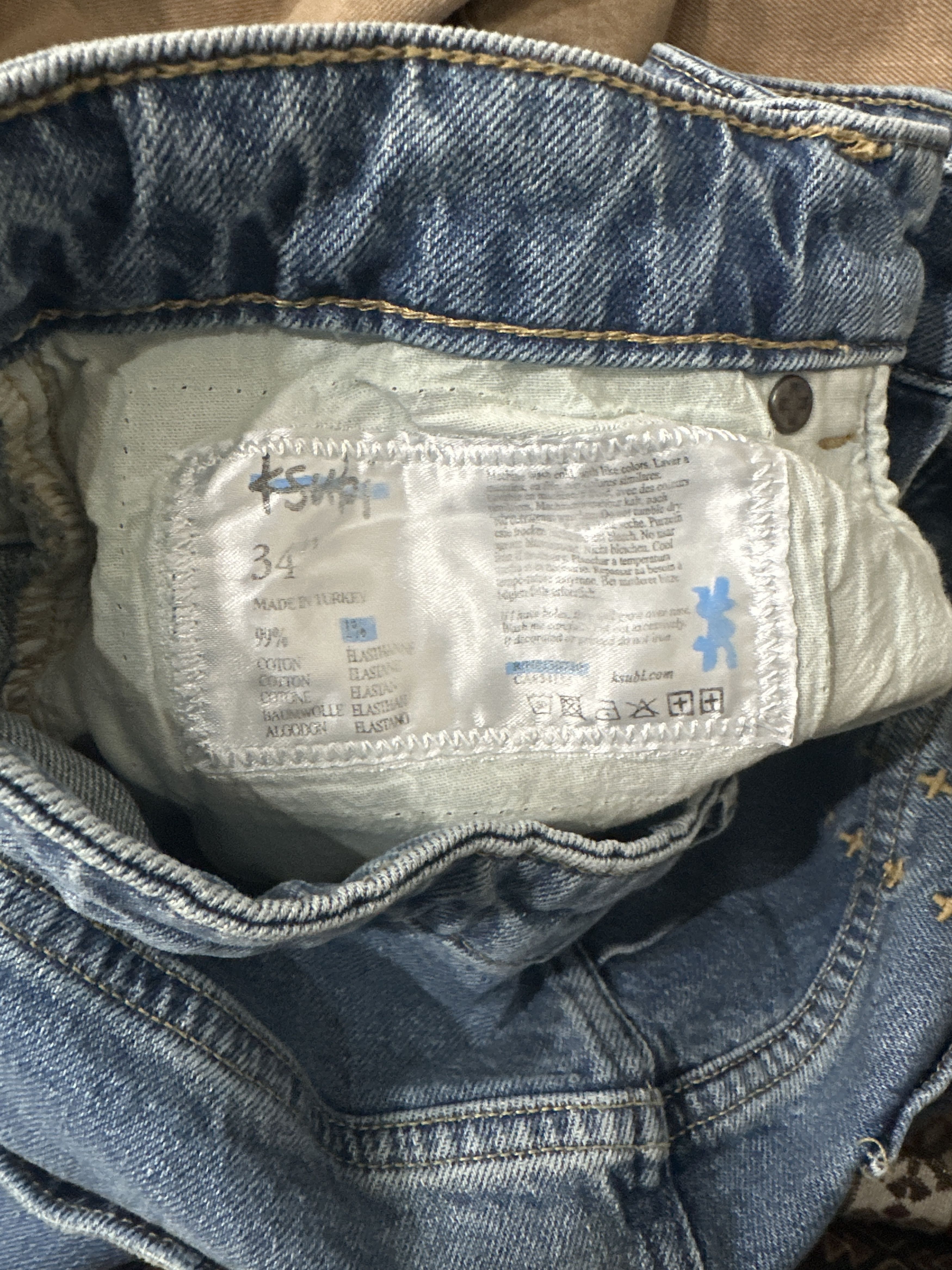Ksubi Ksubi Chitch Maverik Jeans Size 34 Blue Size US 34 / EU 50 - 10 Thumbnail