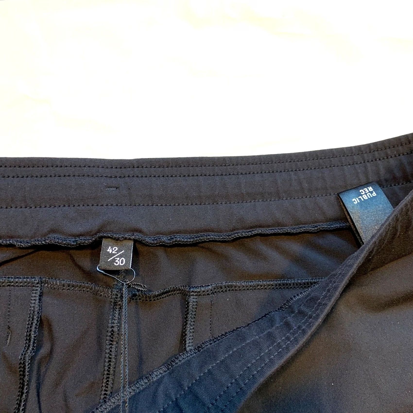 Vintage Public Rec All Day Every Day Pant Pants 42/30 Blue Nylon Stretch Elastic Waist Jogger Sweatpants Mens Regular Fitness Travel Office GYM Athleisure 90s Size US 42 / EU 58 - 6 Thumbnail