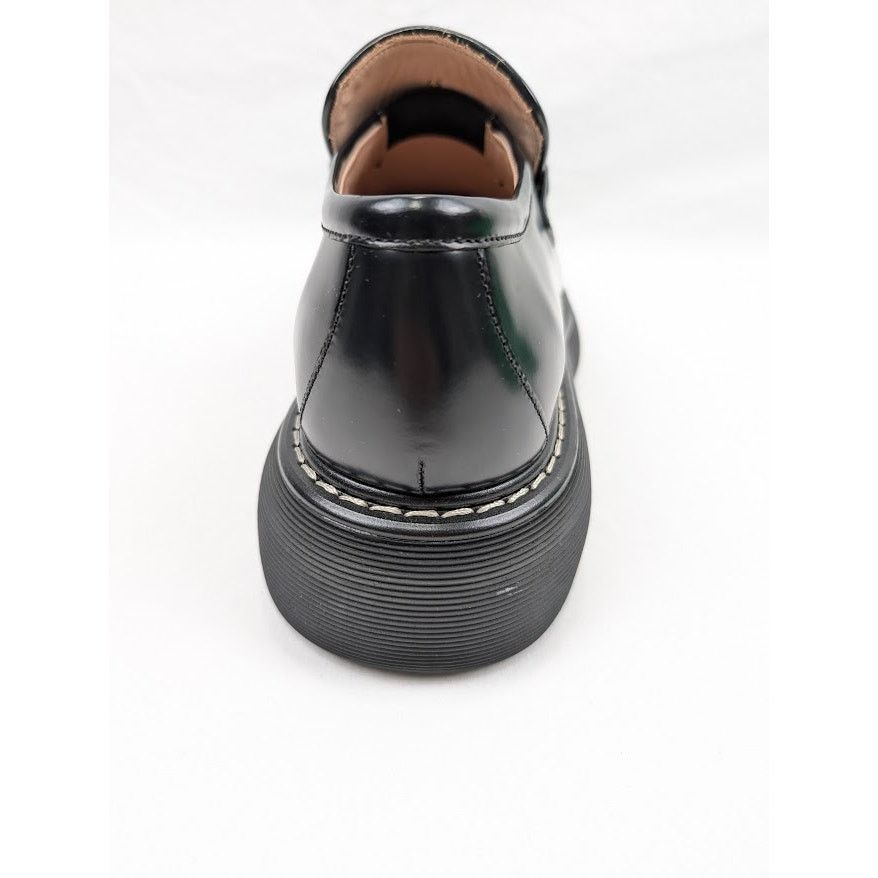 Bottega Veneta o1rshd1 Osaka Shine Calf Bounce Loafer in Black Size US 12 / EU 45 - 14 Thumbnail