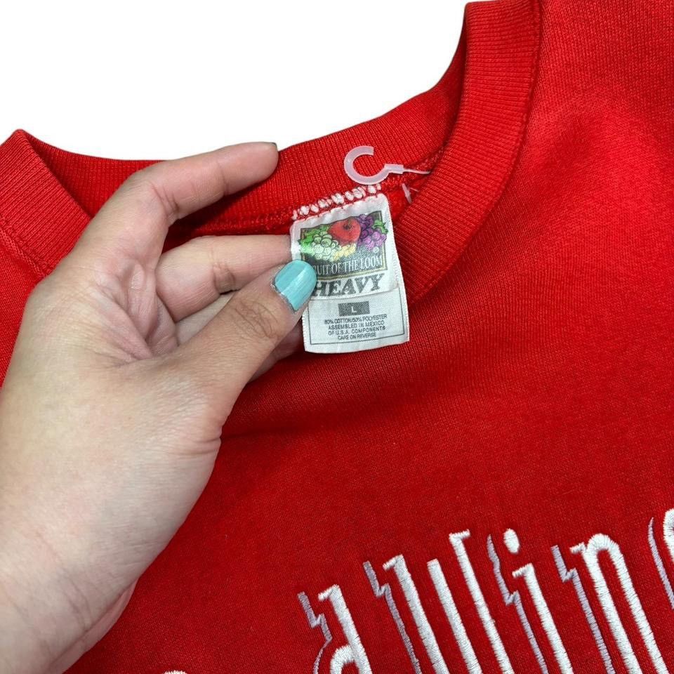 NFL × Vintage Vintage Redwing hockey sweatshirt size: L Size US L / EU 52-54 / 3 - 3 Thumbnail