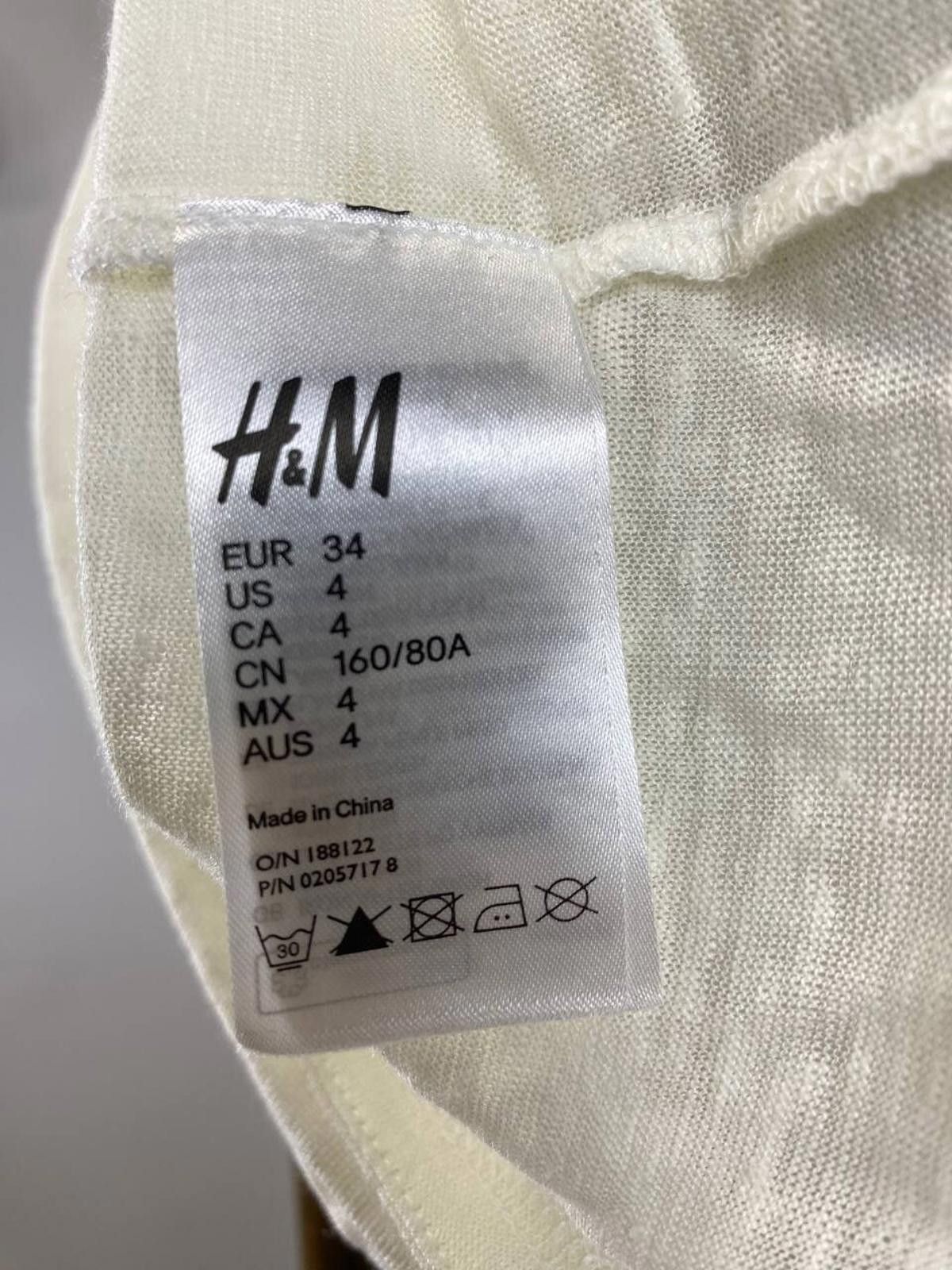 Designer Isabel Marant X H&M Pour Linen Blouson Dress Size 34 / US 4 Size M / US 6-8 / IT 42-44 - 11 Thumbnail