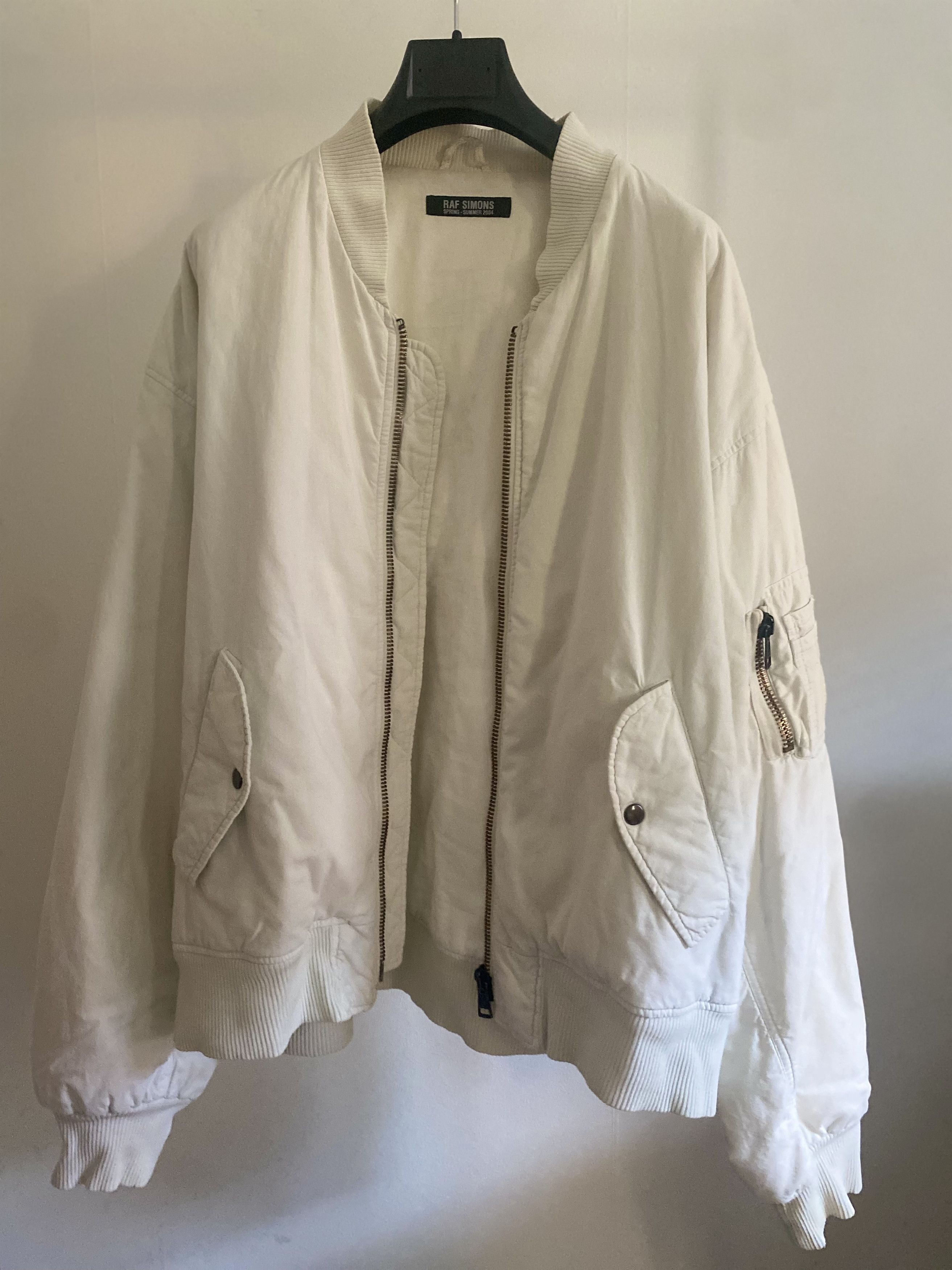 Raf Simons Raf Simons SS2004 Runway OS embroidered Bomber Size US XXL / EU 58 / 5 - 1 Thumbnail