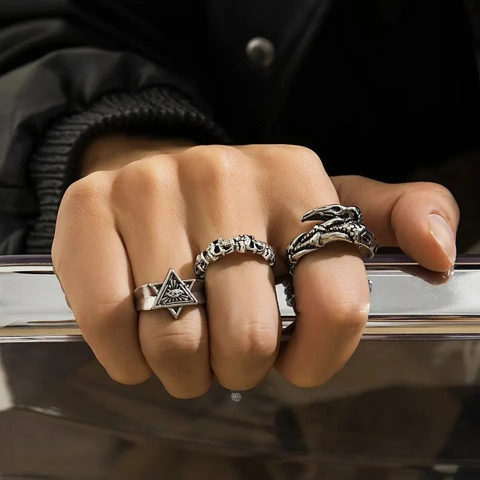 Other Vintage Finger Ring Accessories 3 pieces Size ONE SIZE - 2 Thumbnail
