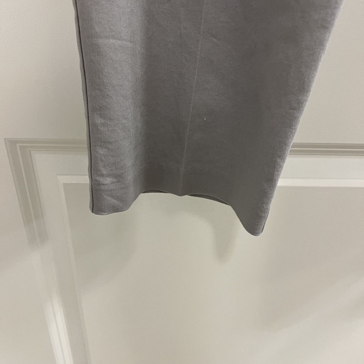 Other Liz Claiborne Women Pants 14 Gray Cotton Blend Straight Size 36" / US 14 / IT 50 - 3 Thumbnail