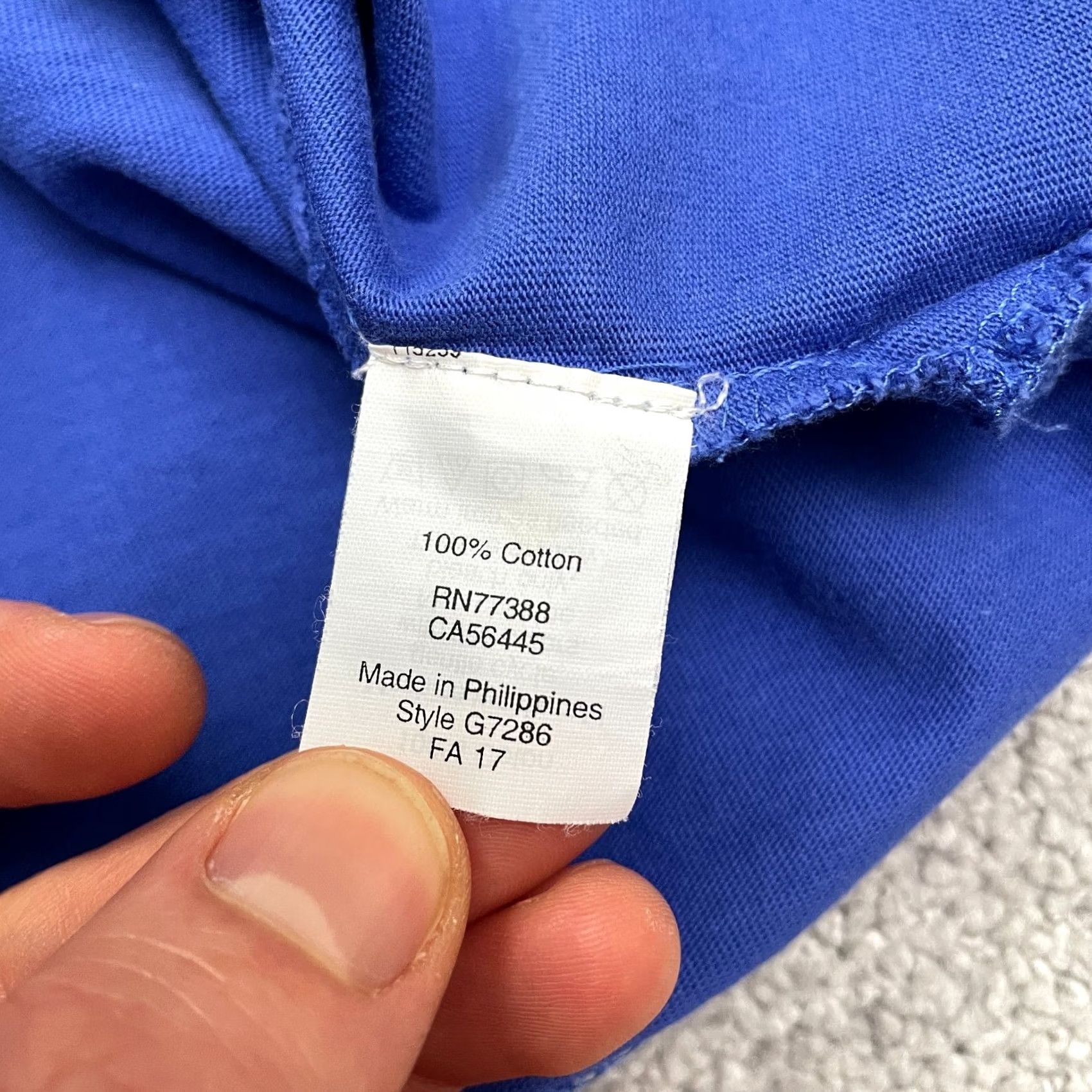 J.Crew J.Crew Blouse Womens XXS Blue Cotton Casual Bell Sleeve Tunic Bateau Boat Neck Size XXS / US 00 / IT 34 - 4 Thumbnail