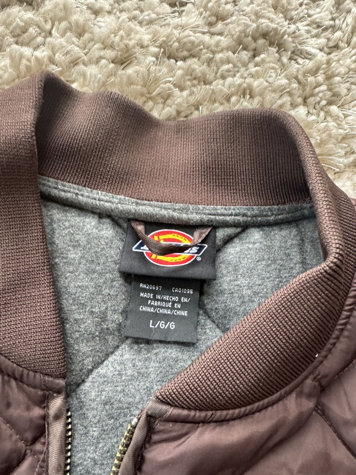 Dickies Quilted Thermal Lined Bomber Jacket Size US L / EU 52-54 / 3 - 2 Thumbnail