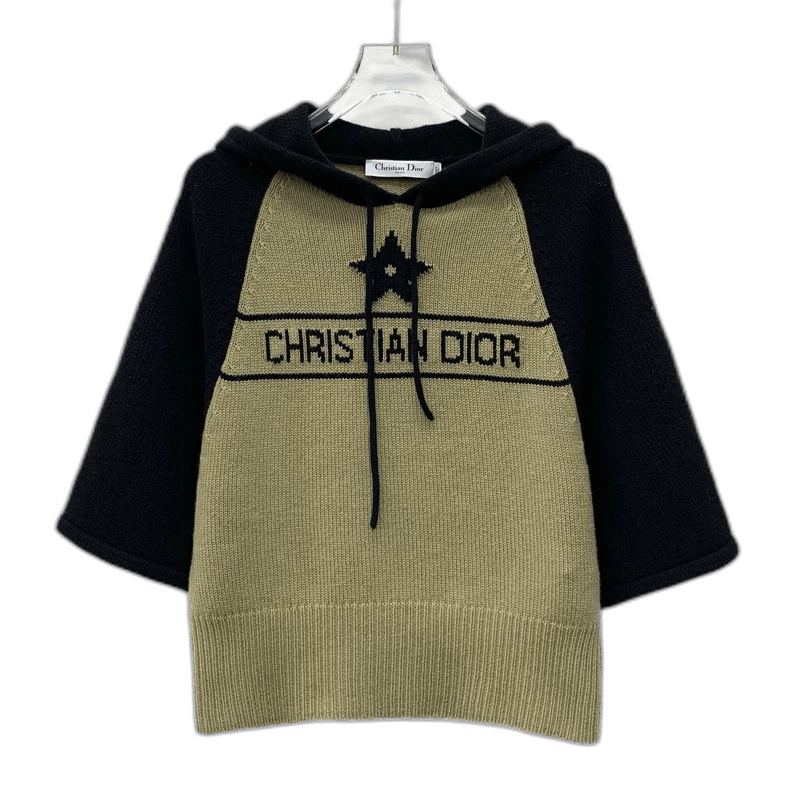 Dior Christian Dior Color Block Hoodie Knitwear Size US M / EU 48-50 / 2 - 1 Thumbnail