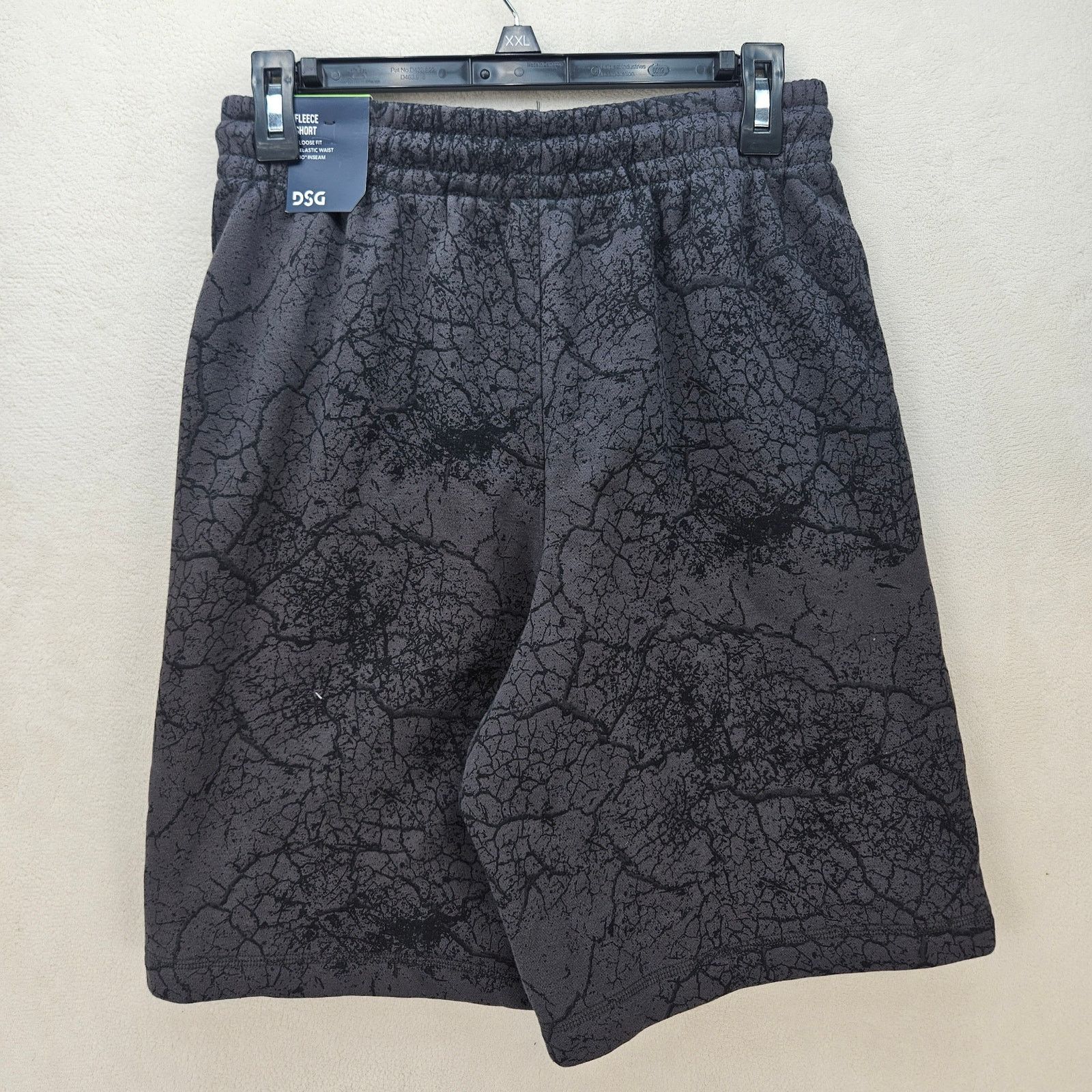 Other DSG MEN'S SMALL FLEECE SHORT PRINT LAVASCAPE ASPHALT NWT Size US 28 / EU 44 - 4 Thumbnail