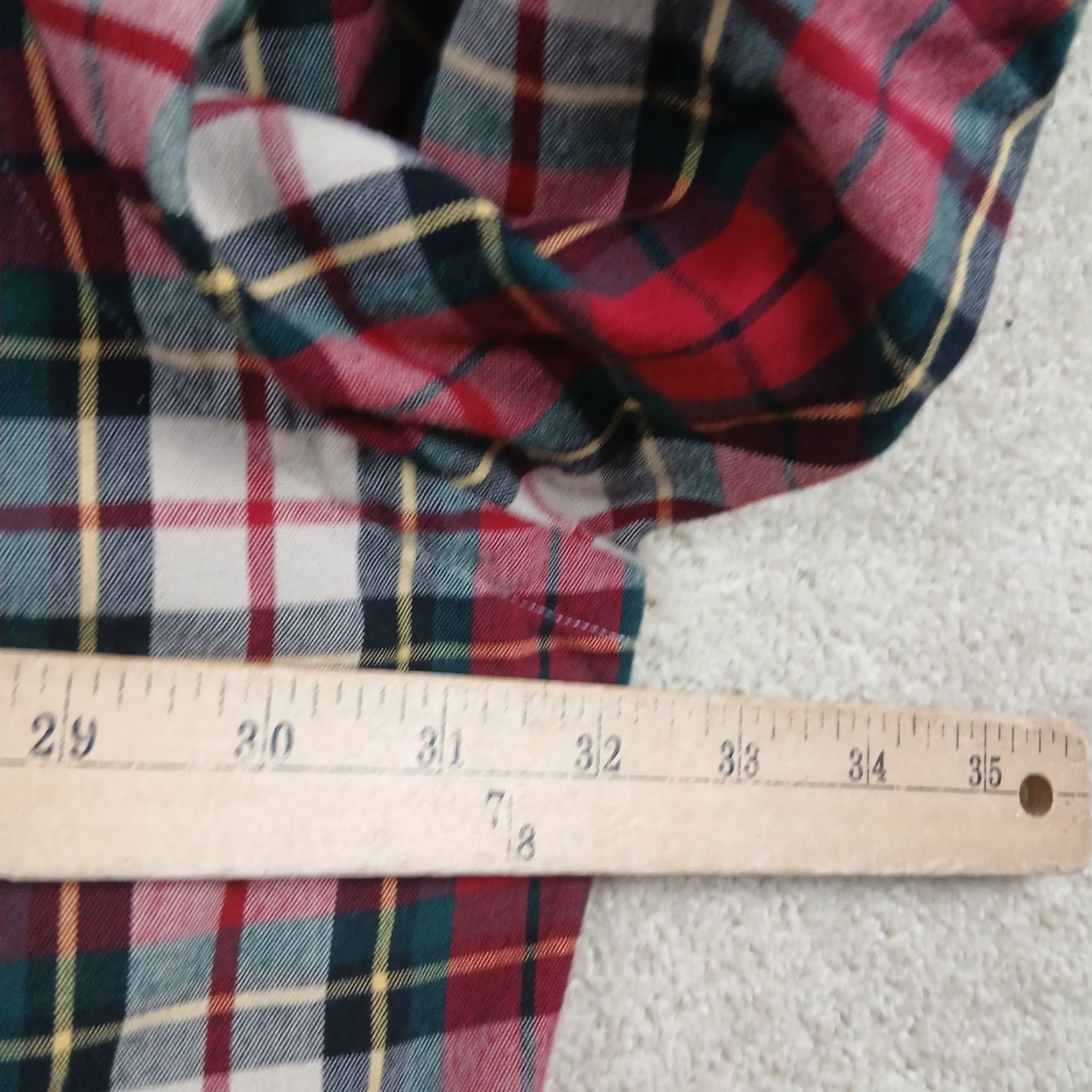 Polo Ralph Lauren Polo Ralph Lauren Button-Up Shirt Mens 3XL Tall Red Plaid Button-Down Classic Size US XXL / EU 58 / 5 - 6 Thumbnail
