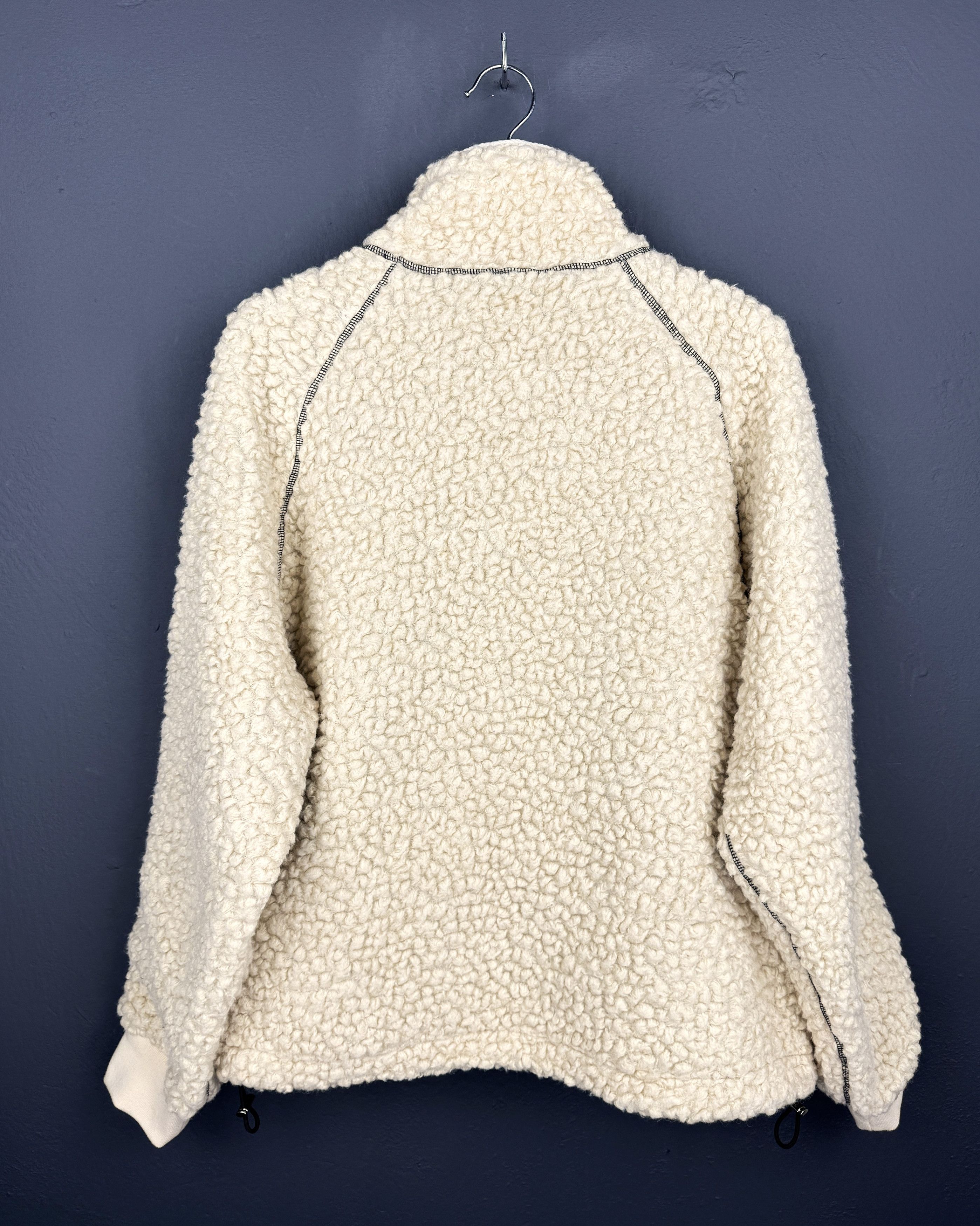 Daniel Simmons Daniel Simmons Wool Zip Up Fleece Cream Jacket L Size US L / EU 52-54 / 3 - 6 Thumbnail