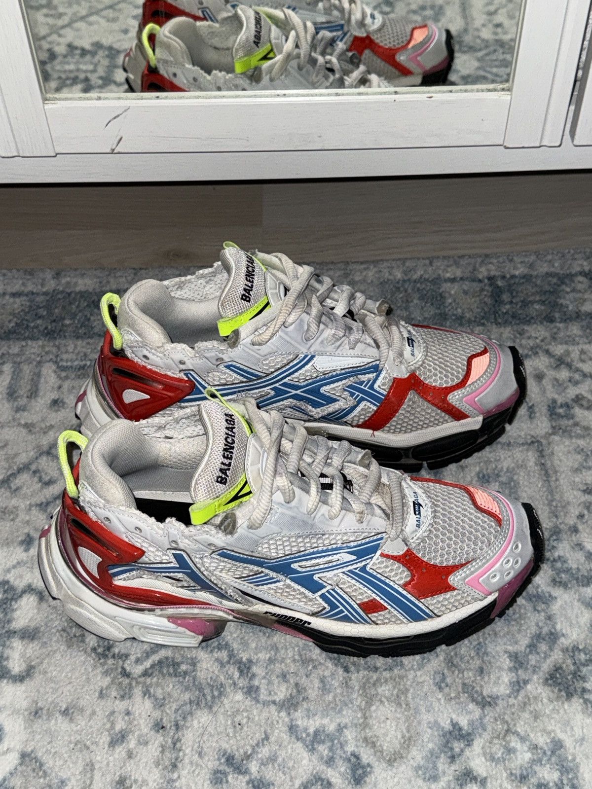 Balenciaga Balenciaga Runner Multicolour Size US 7 / EU 40 - 3 Thumbnail