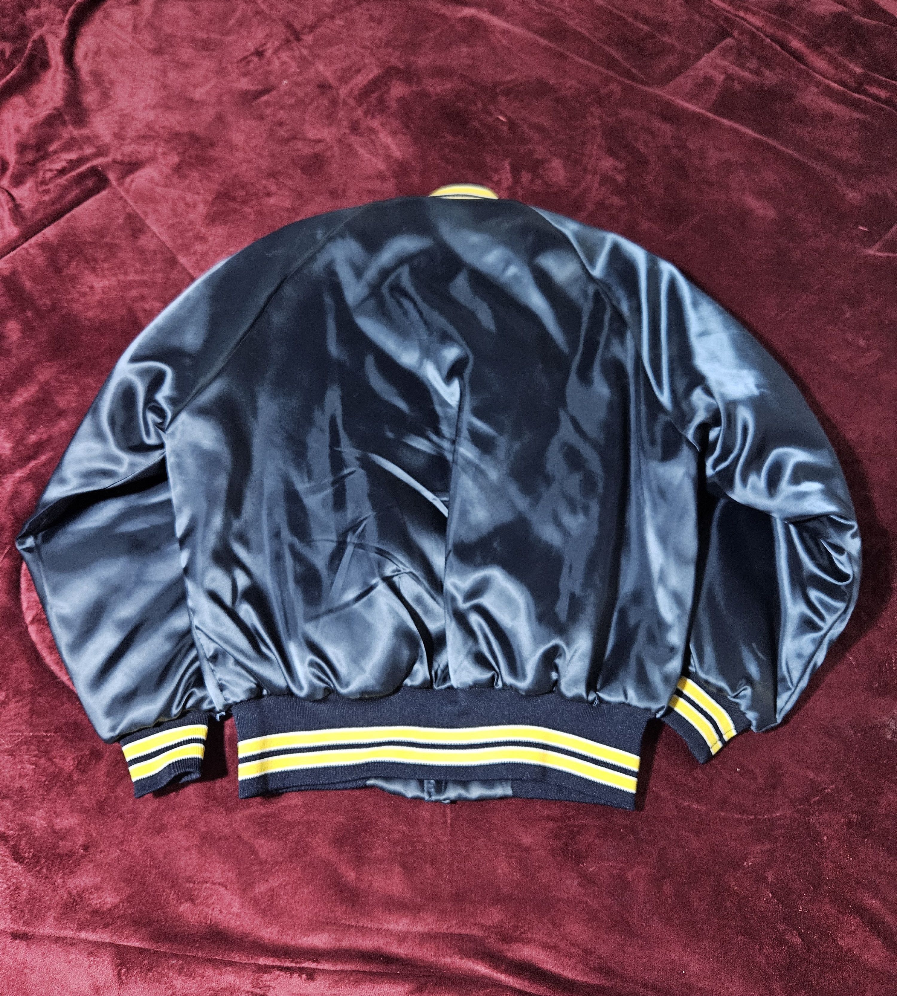 Dunbrooke 90s Pla-Jac Dunbrook DEL Monte PACE Satin Bomber Sz L Jacket Size US L / EU 52-54 / 3 - 4 Thumbnail