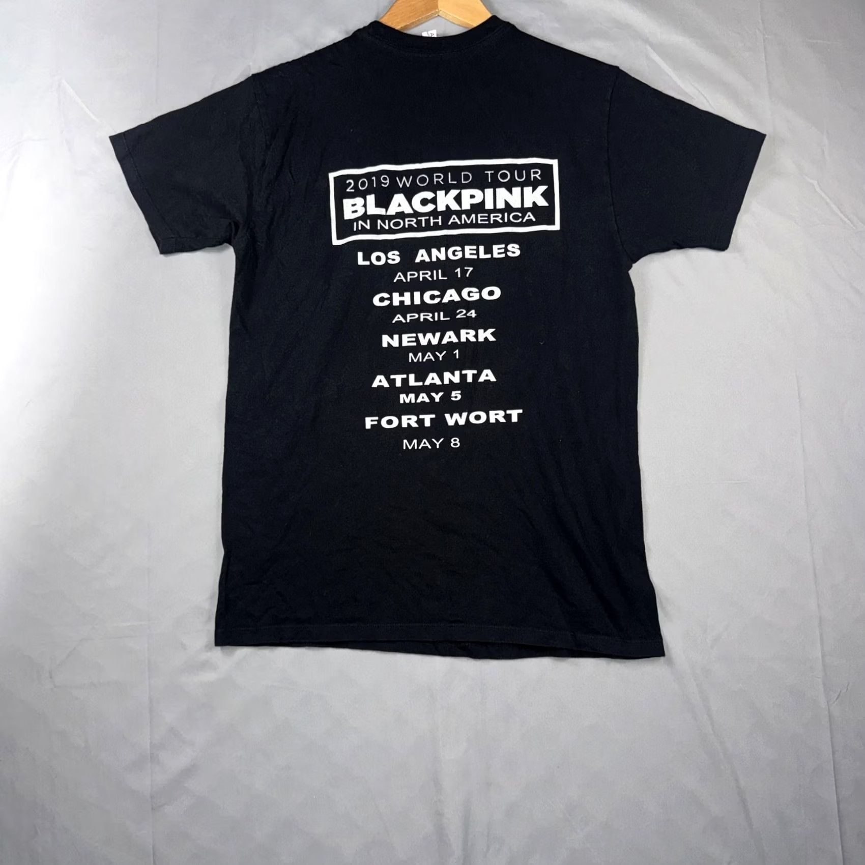 Vintage Blackpink Shirt Mens Medium Black Kill This Love 2019 World Tour Graphic Tee Size US M / EU 48-50 / 2 - 2 Thumbnail