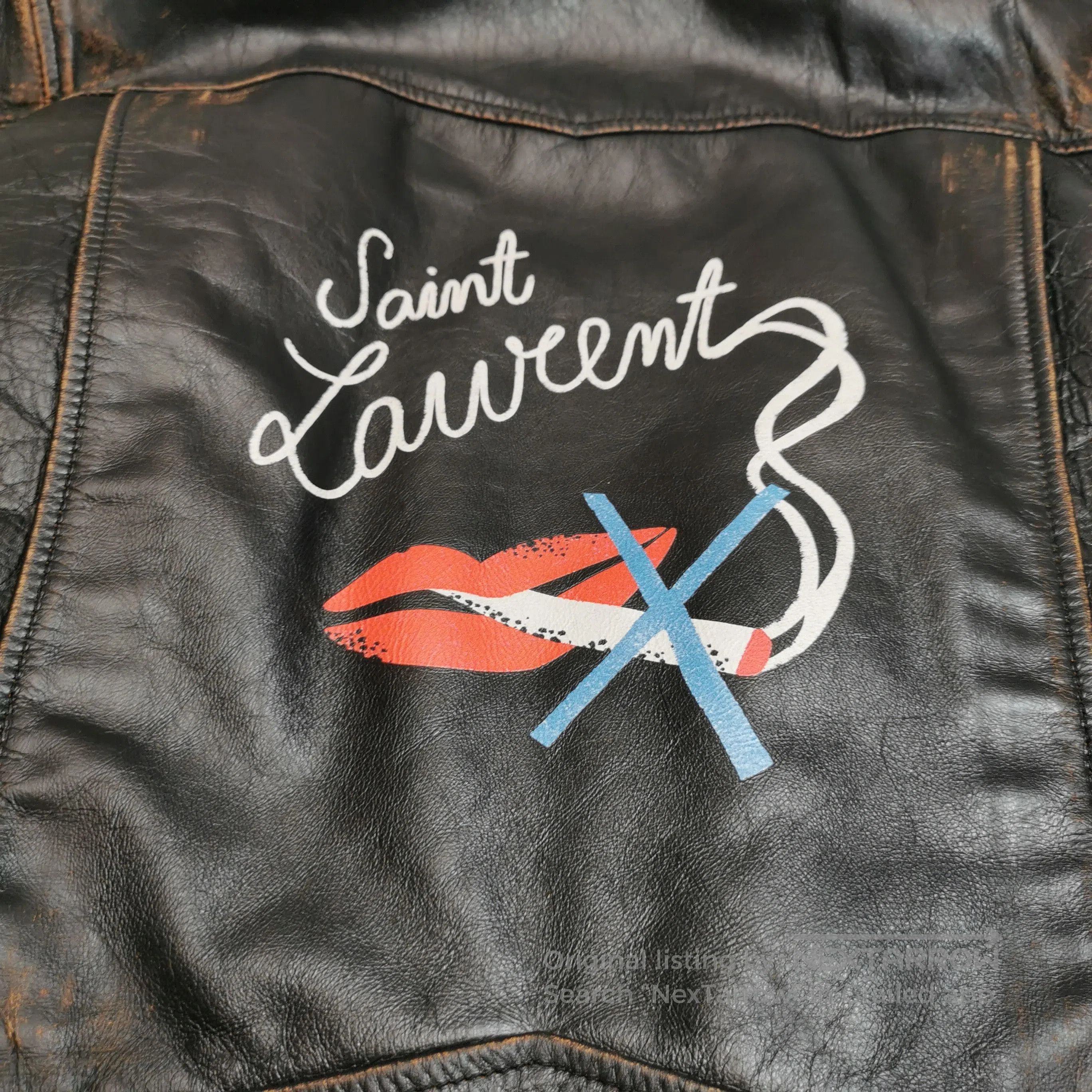 Saint Laurent Paris Saint Laurent Black Leather Biker Jacket XS. Size US M / EU 48-50 / 2 - 2 Thumbnail