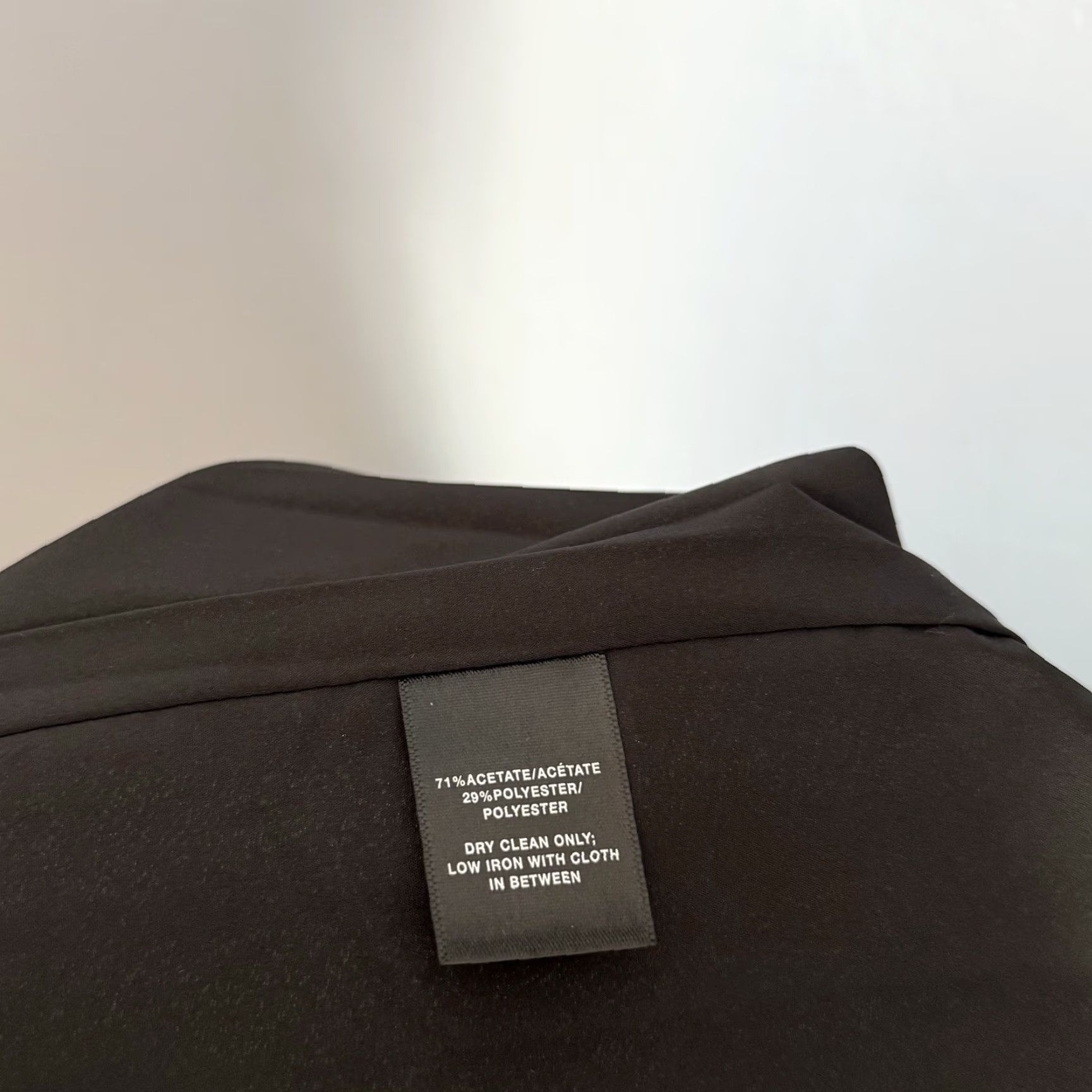 Vintage Lafayette 148 New York Wynona Finesse Crepe Shift Dress Black Size 18 Size XXL / US 16-18 / IT 52-54 - 7 Thumbnail