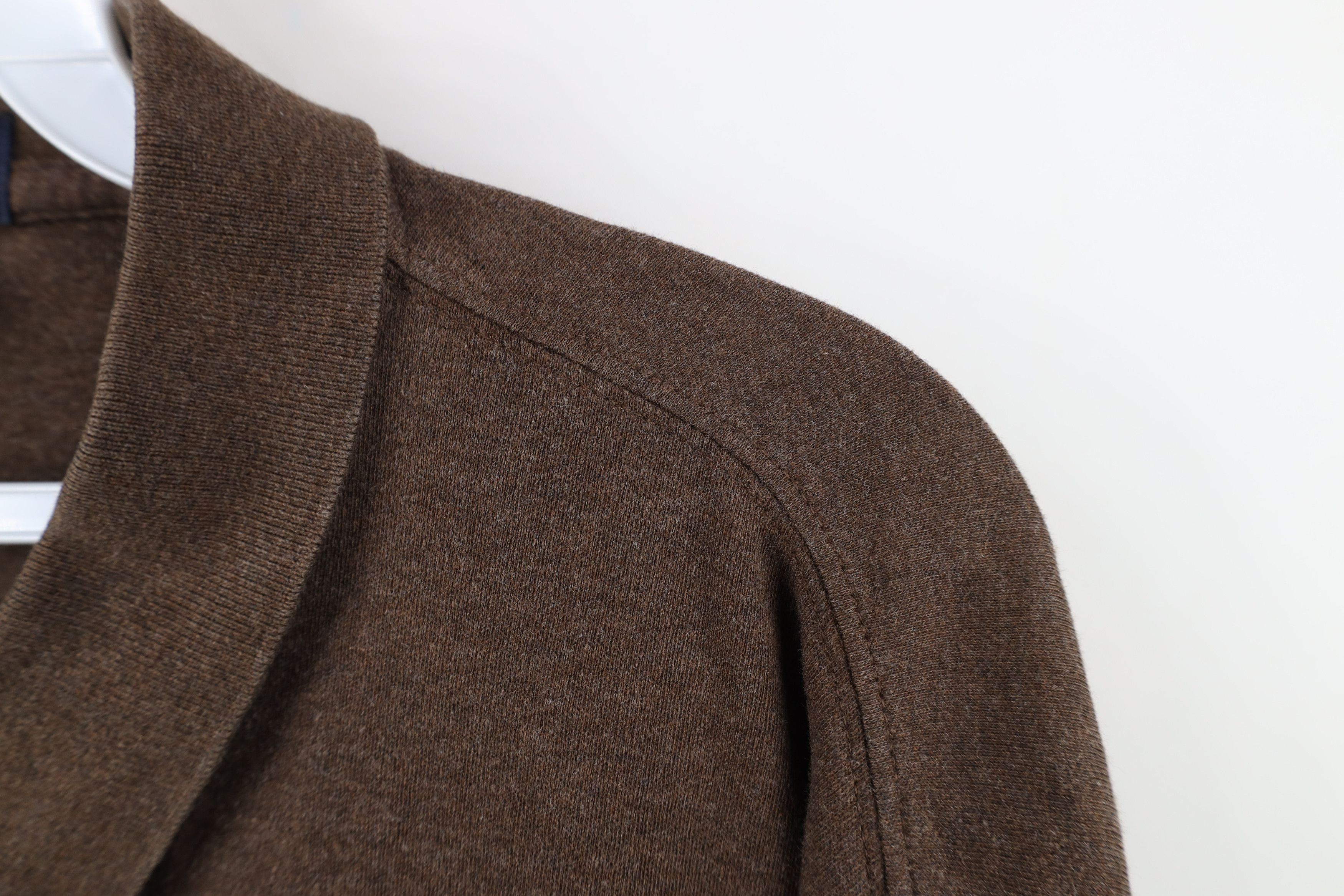 Lands' End Vintage Lands End Cotton Long Sleeve Rugby Polo Shirt Brown Size US XXL / EU 58 / 5 - 7 Thumbnail