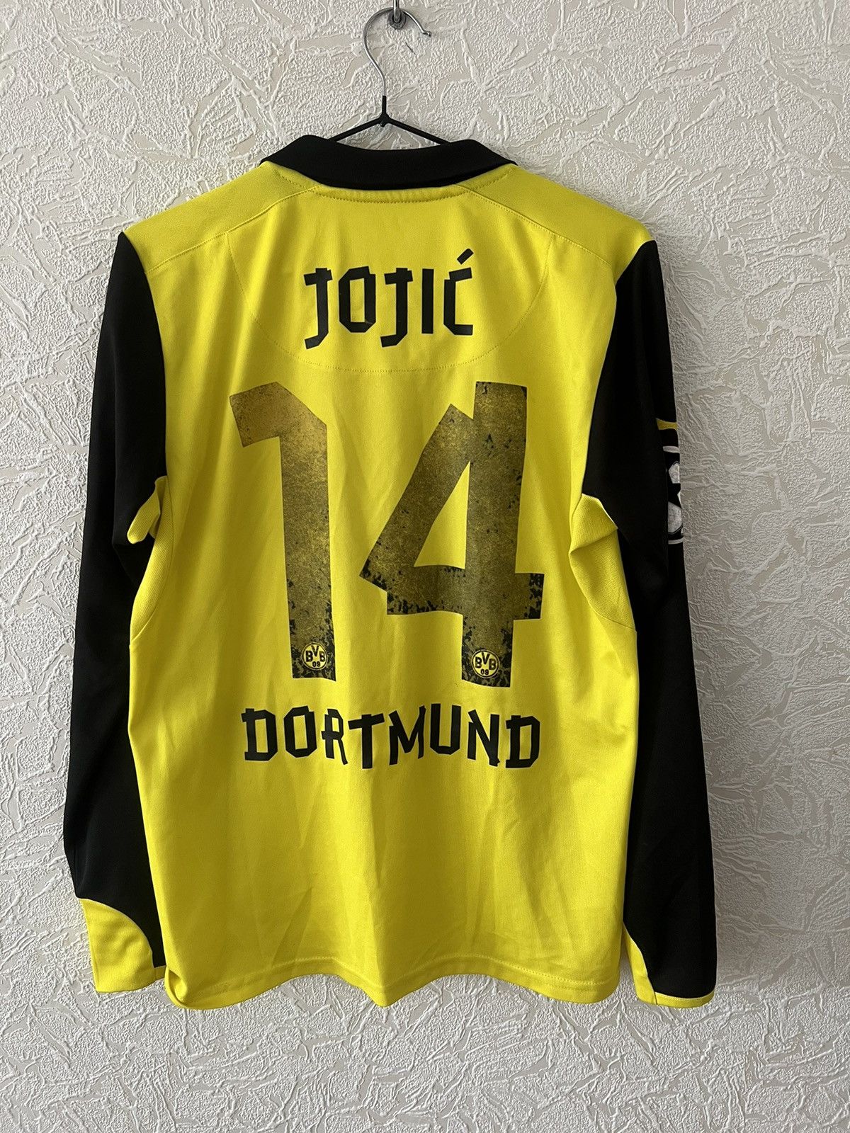 Puma BORUSSIA DORTMUND 2013 2014 HOME SHIRT JERSEY PUMA #14 JOJIC Size US S / EU 44-46 / 1 - 15 Thumbnail