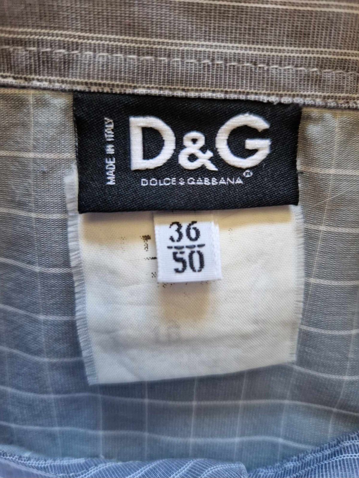 Dolce & Gabbana × Vintage Dolce & Gabbana men‘s shirt 36/50 Size US M / EU 48-50 / 2 - 5 Thumbnail