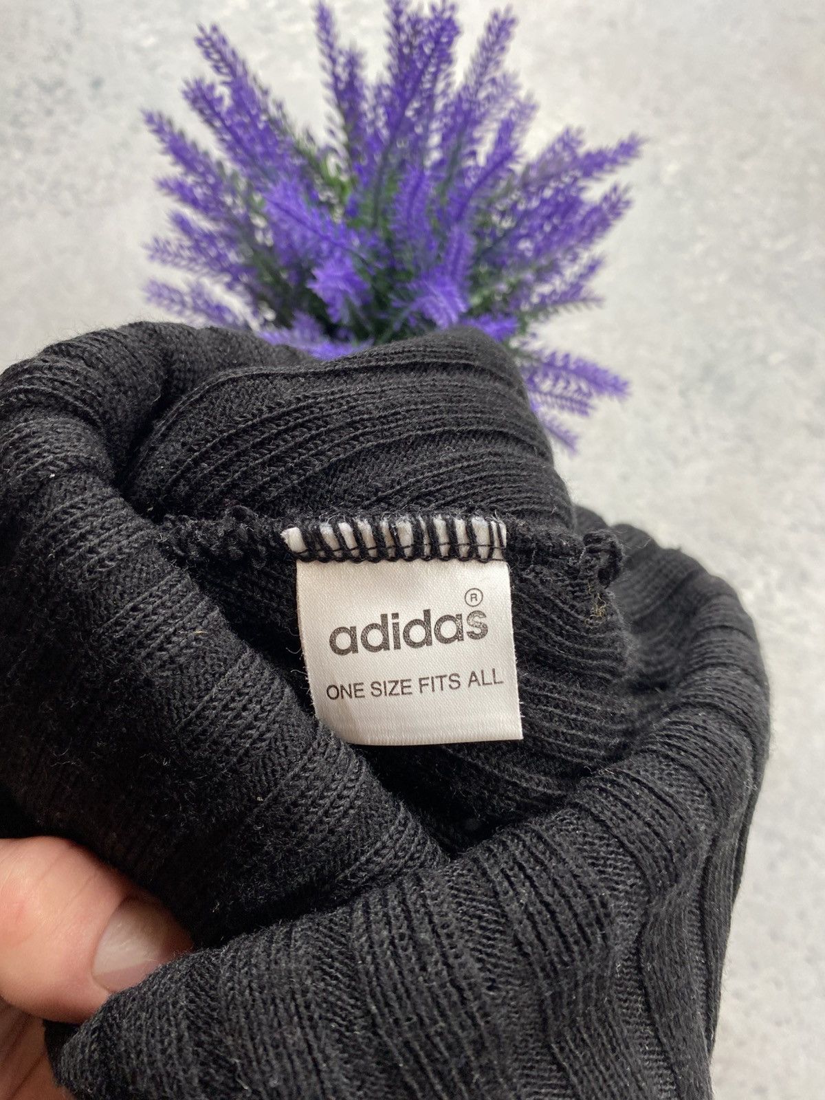 Adidas Vintage Adidas Equipment Black Knitted Hats One Size Size ONE SIZE - 5 Thumbnail