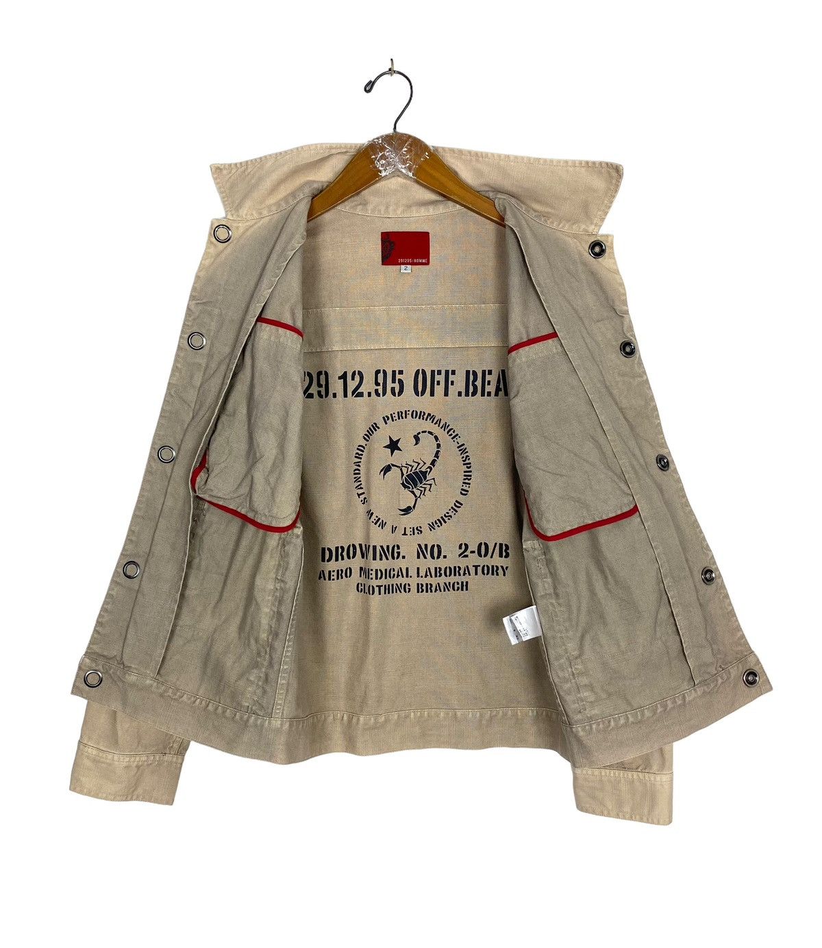 Japanese Brand Rare‼️ Vintage 291295=Homme SUNFADED Jacket Size US S / EU 44-46 / 1 - 2 Thumbnail