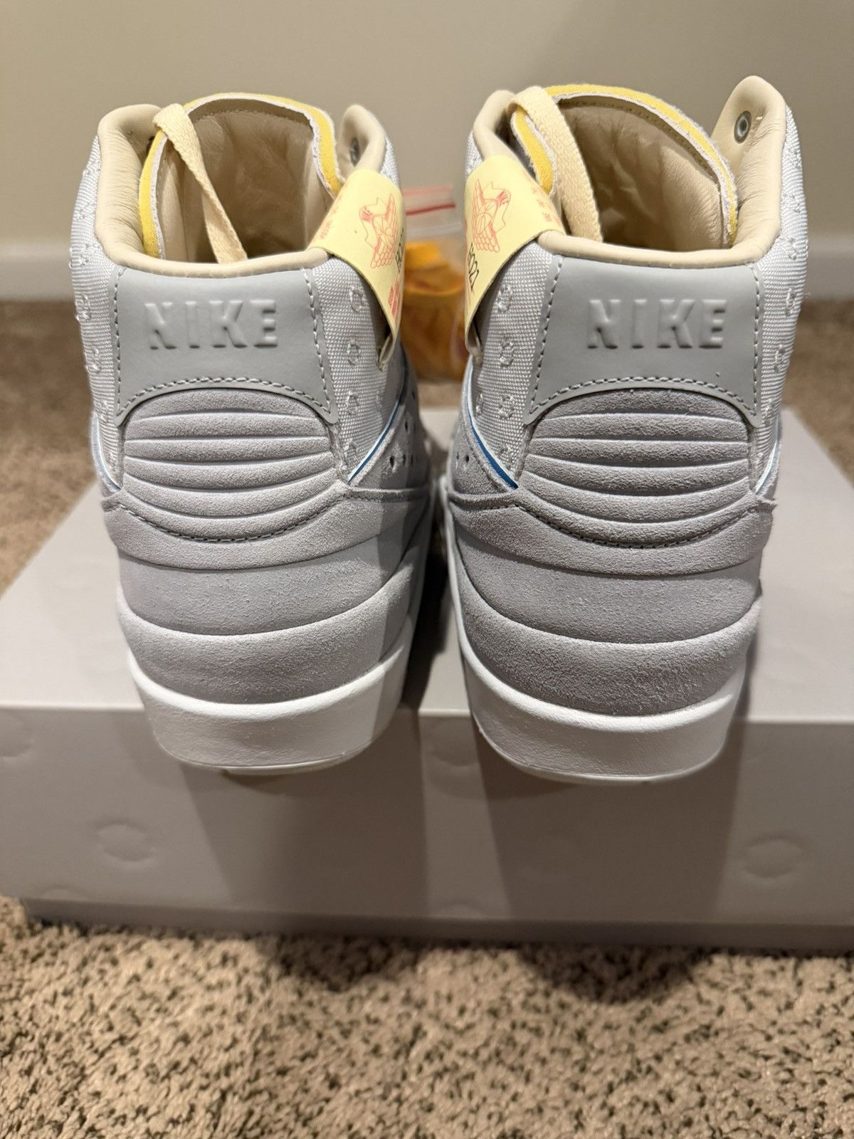 Jordan Brand × Union LA Jordan 2 Union Grey Fog Size US 10.5 / EU 43-44 - 4 Thumbnail