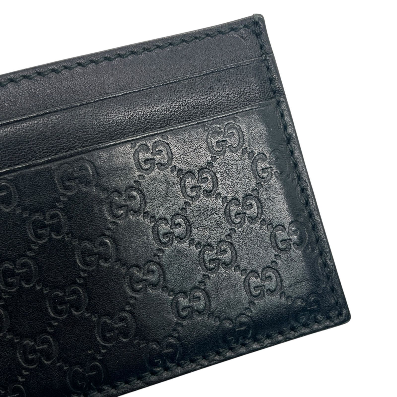 Gucci Gucci Micro Guccissima Card Holder Size ONE SIZE - 10 Thumbnail