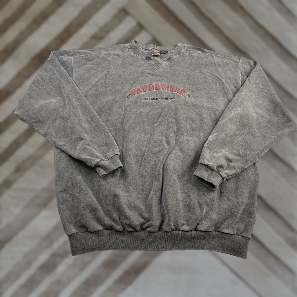 Vintage VINTAGE Avanti Crewneck Sweatshirt Men’s XL Gray 90s Comedy Vaudeville PBS American Masters Sweatshirt Women? Size US XL / EU 56 / 4 - 1 Thumbnail