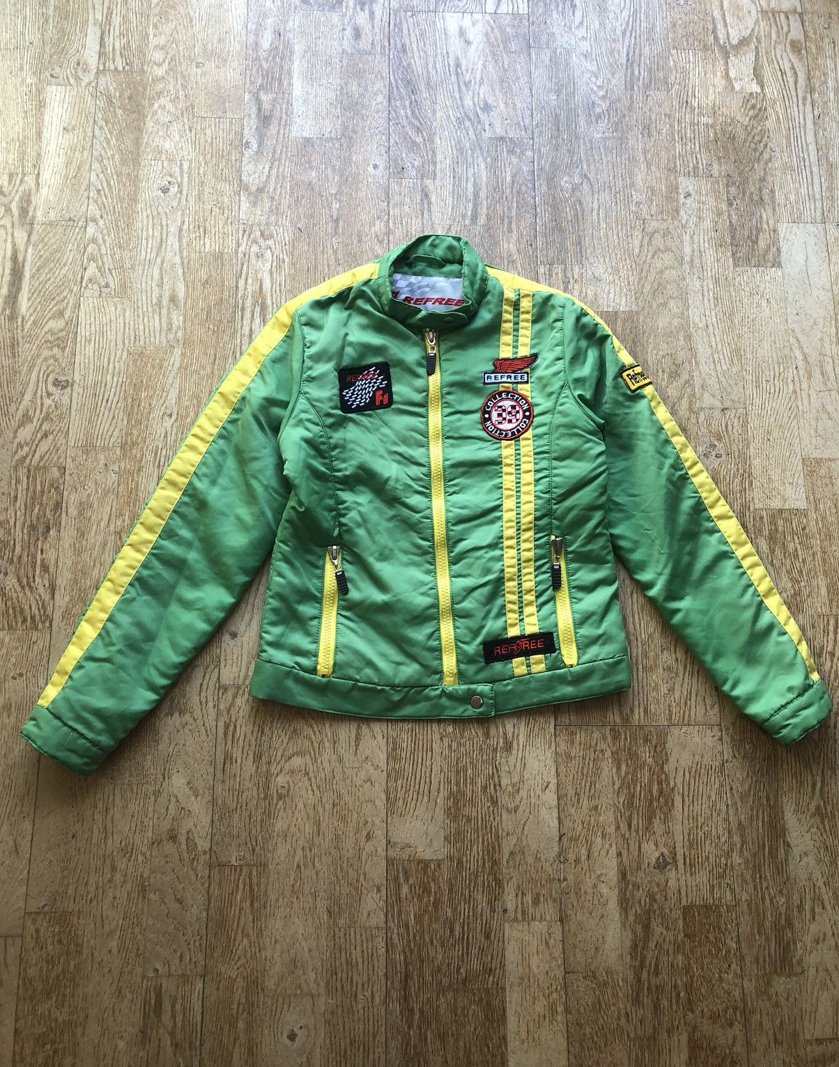 Vintage RARE REFREE RACING VINTAGE MOTO JACKET Size US S / EU 44-46 / 1 - 1 Thumbnail