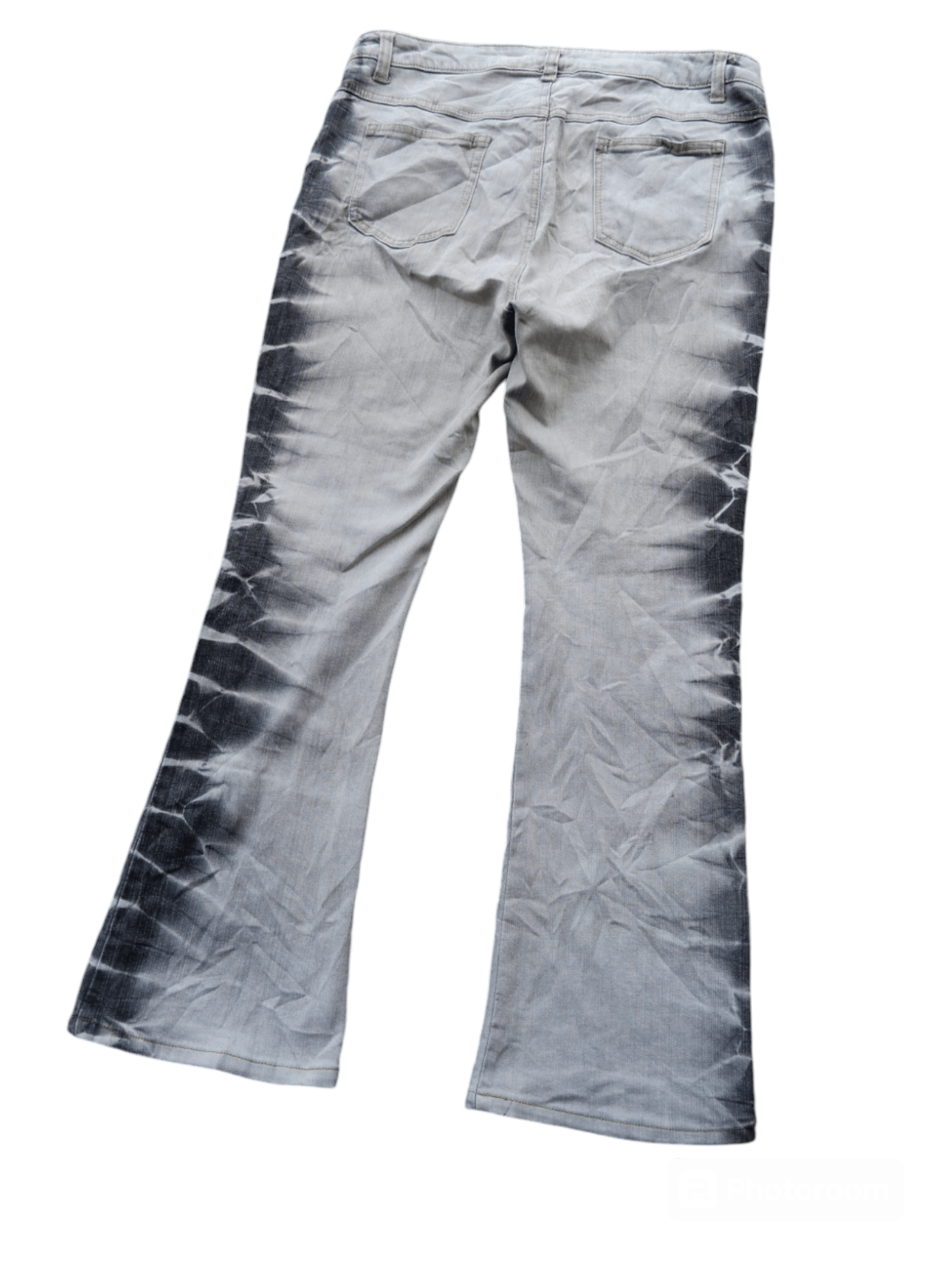 Japanese Brand Lip make slashed flared bootcut jeans Size US 30 / EU 46 - 10 Thumbnail