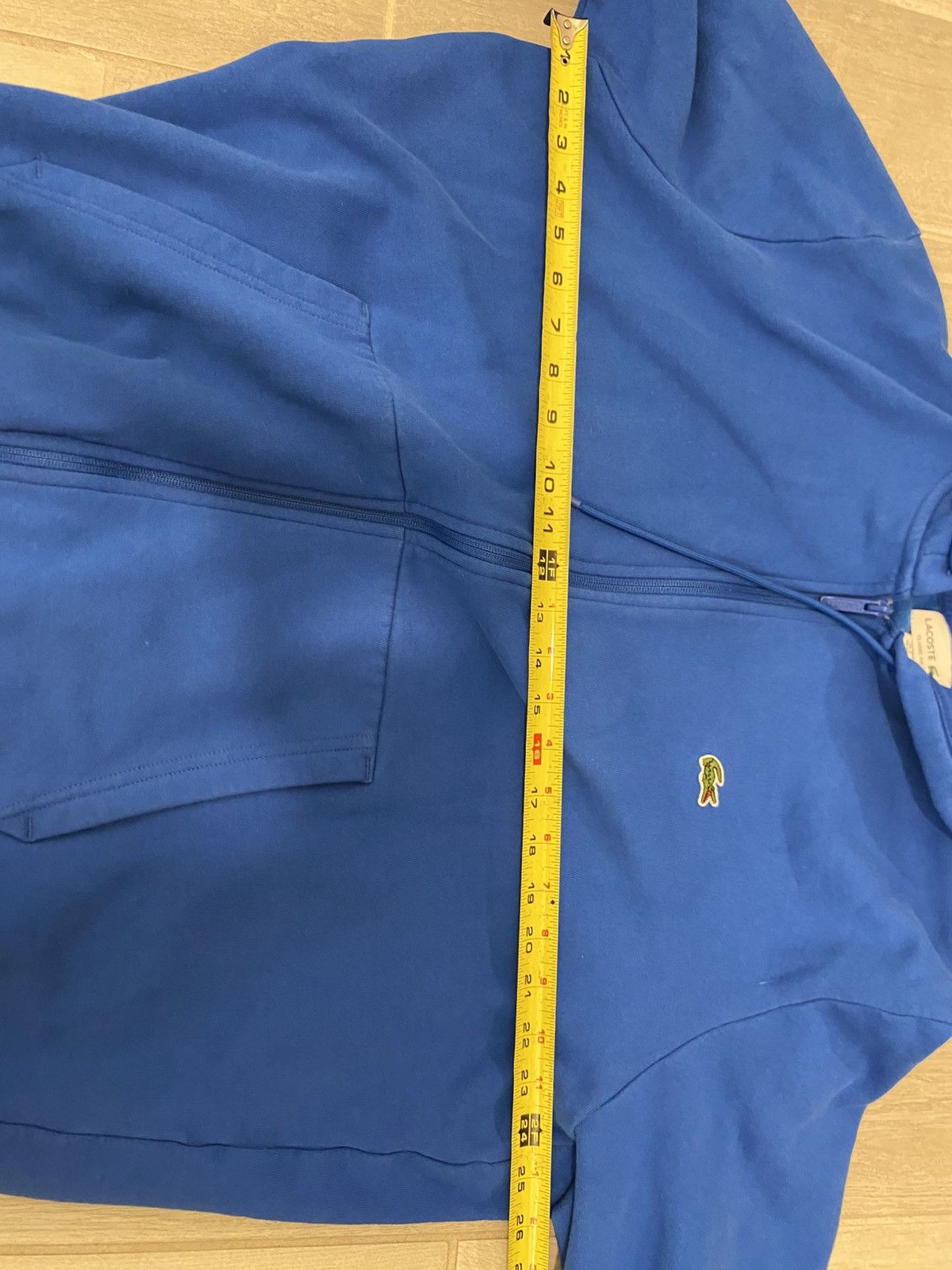 Lacoste Lacoste Classic Fit Alligator Zip-Up Hoodie Size US XXL / EU 58 / 5 - 7 Thumbnail