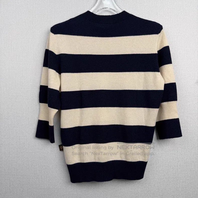 Louis Vuitton Louis Vuitton Striped wool sweater Size US S / EU 44-46 / 1 - 2 Thumbnail